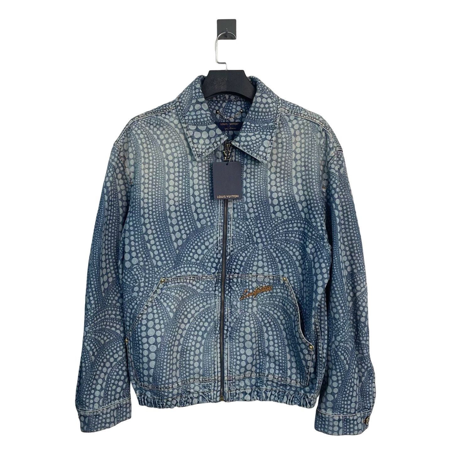 Louis Vuitton Louis Vuitton x Yayoi Kusama Dot Denim Jacket Size 54 Size US L / EU 52-54 / 3 - 1 Thumbnail