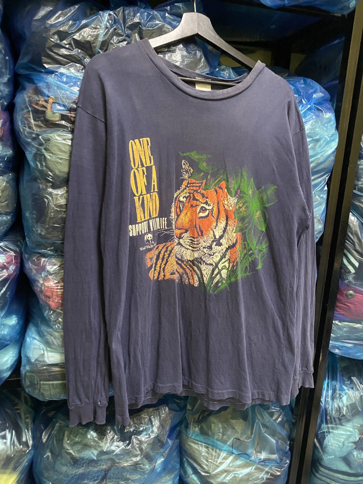 WWF VINTAGE HABITAT TIGER LS SHIRT Size US M / EU 48-50 / 2 - 3 Thumbnail