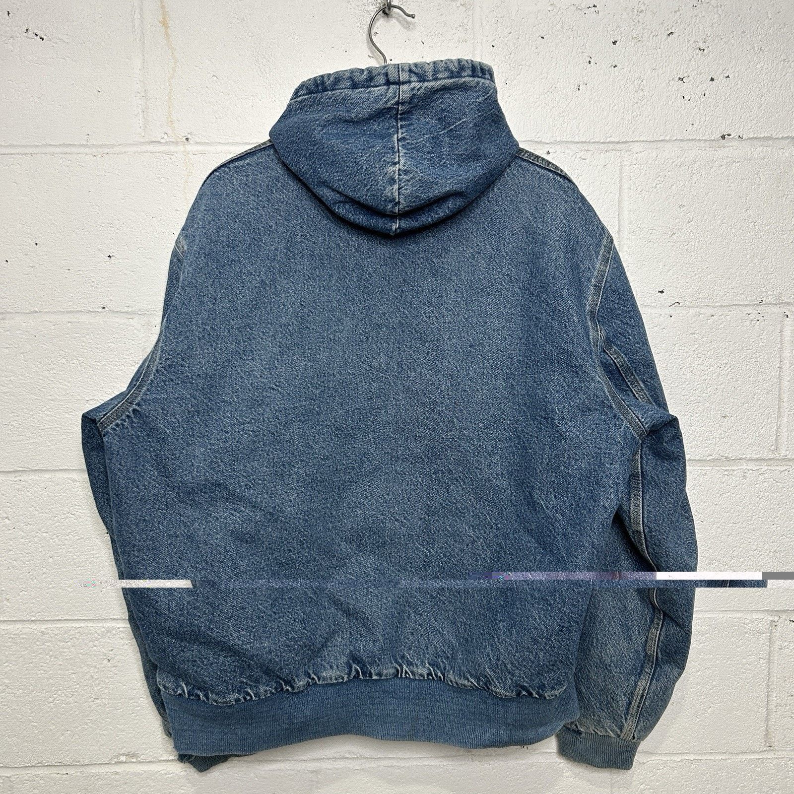 Carhartt Vintage Carhartt Blanket-Lined Hooded Jacket “Denim” JB698 Size US XL / EU 56 / 4 - 2 Thumbnail