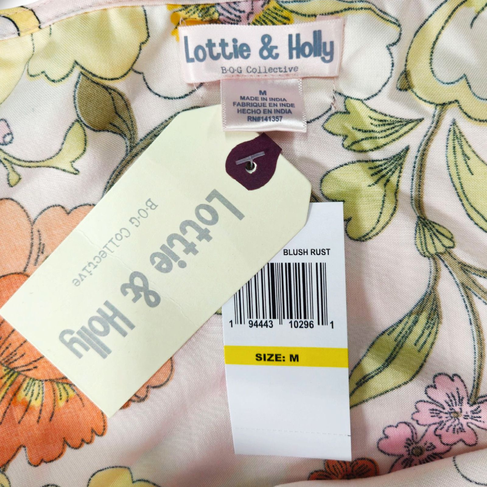 Other NWT B.O.G. Lottie & Holly Floral Mini Dress Sz. M [8-10] Size M / US 6-8 / IT 42-44 - 3 Thumbnail
