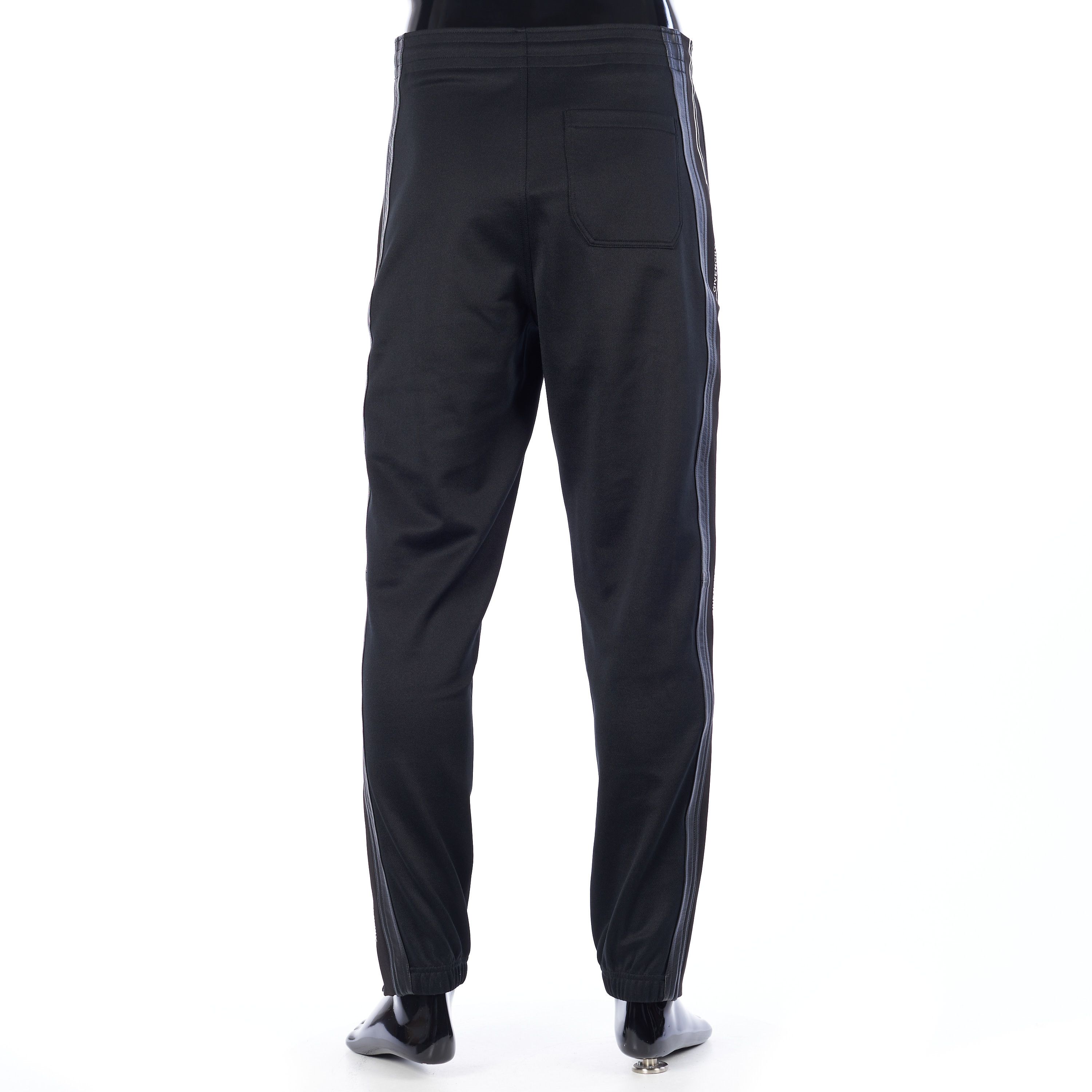 Givenchy Black Leather Panelled Jogging Pants Size M Size US 32 / EU 48 - 5 Thumbnail