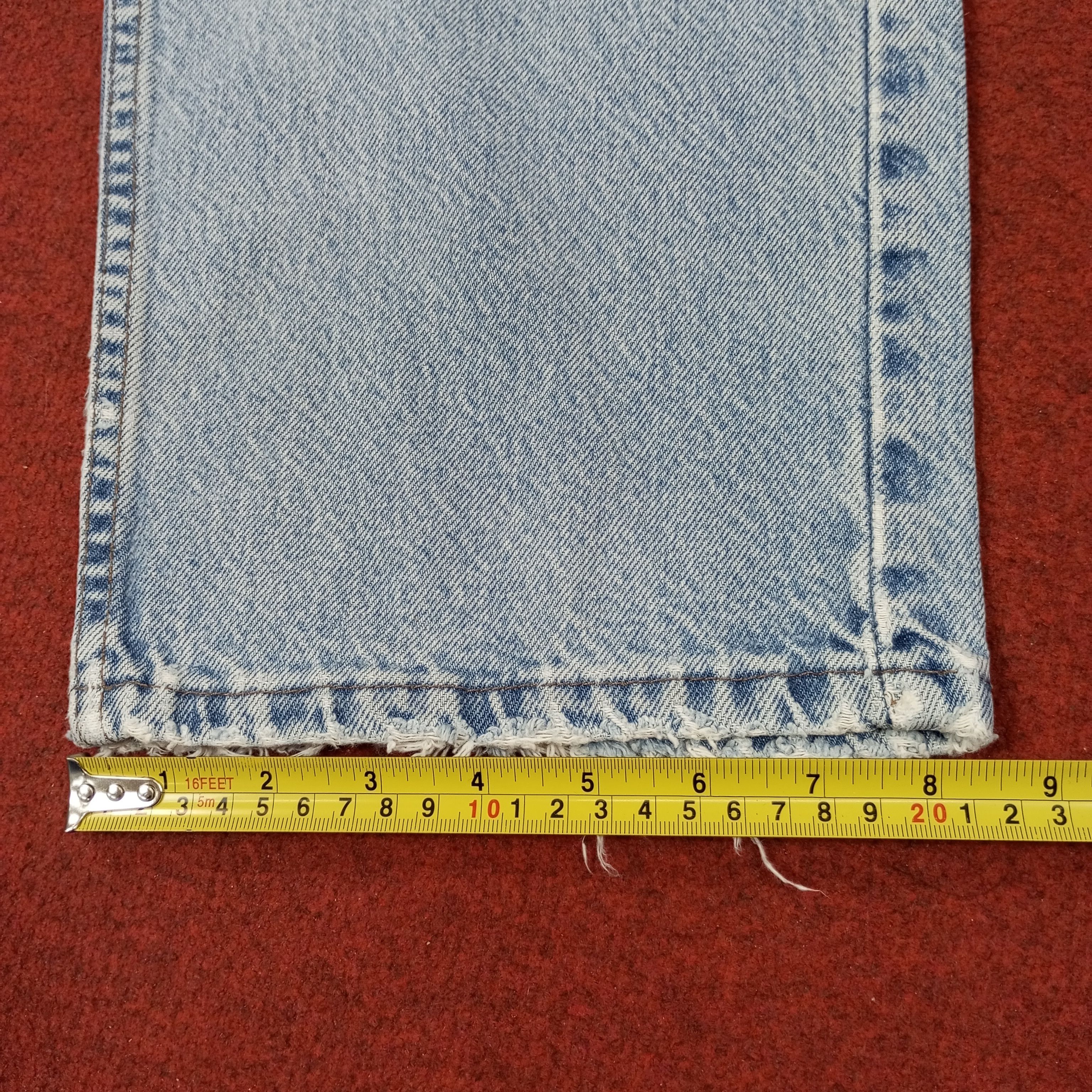 Levi's Levis Straight Relaxed Silver Tab Distressed Jeans c244n23 Size US 32 / EU 48 - 11 Thumbnail