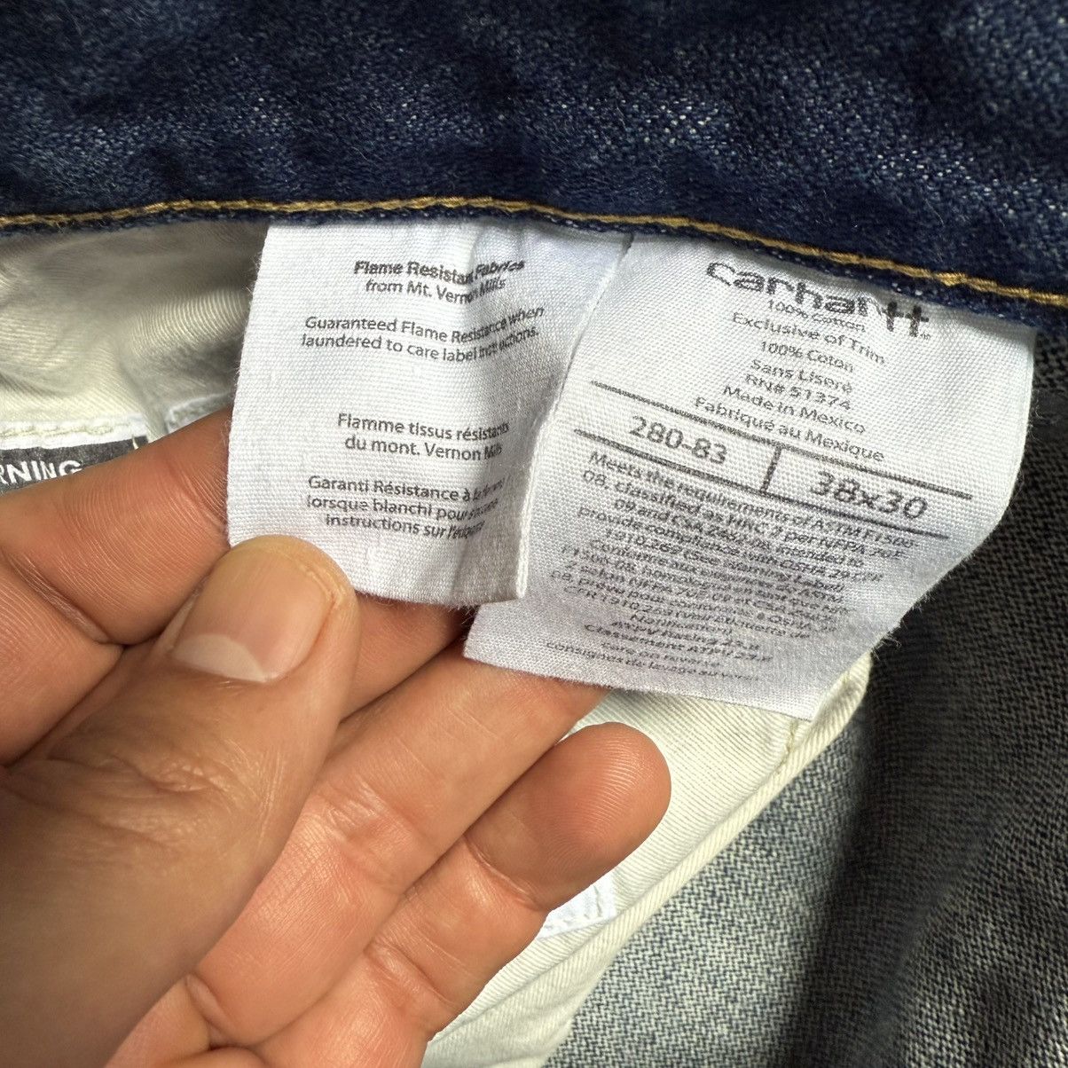 Carhartt Carhartt FR NFPA 2112 Denim Pants Size US 38 / EU 54 - 10 Thumbnail