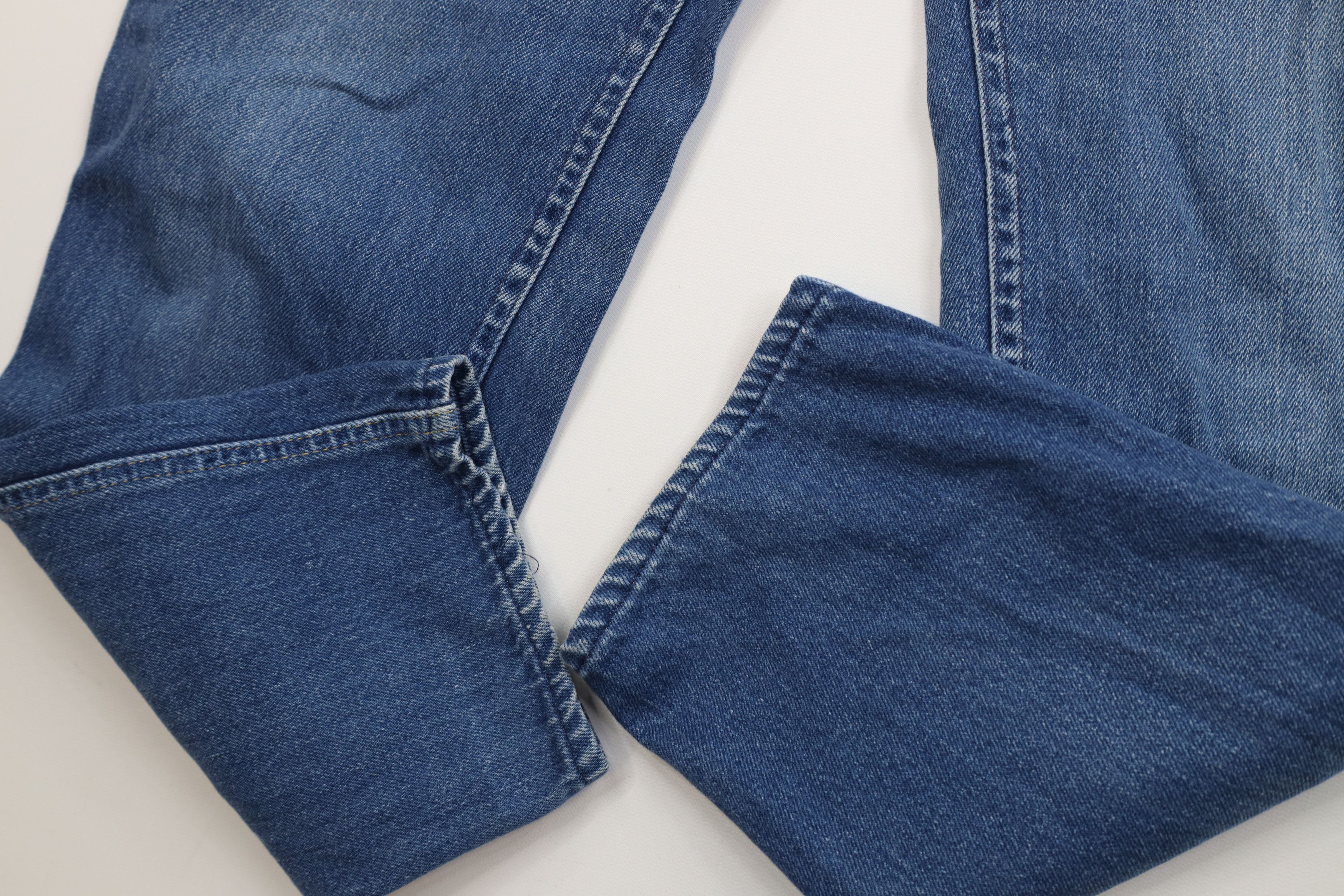 Lee Vintage 80s 90s Lee High Waist Tapered Leg Denim Jeans USA Size 32" / US 10 / IT 46 - 6 Thumbnail