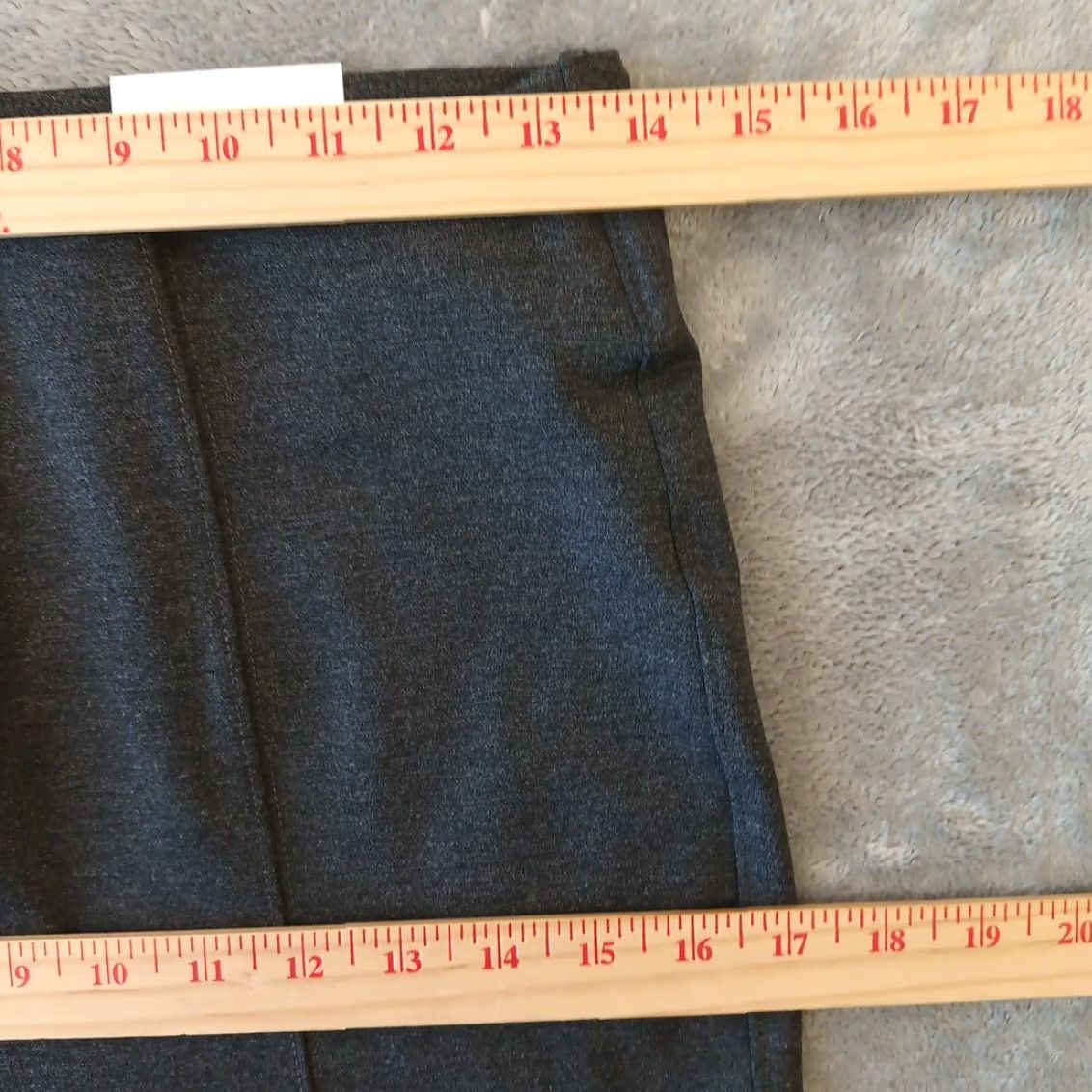 Old Navy Old Navy Stevie Ankle Pants Womens Medium Gray Skinny Pull On 28x27 Regular Rise High Inseam 27 Elastic Waist Stretch Jeans Trousers Pants Womens Size 32" / US 10 / IT 46 - 2 Thumbnail