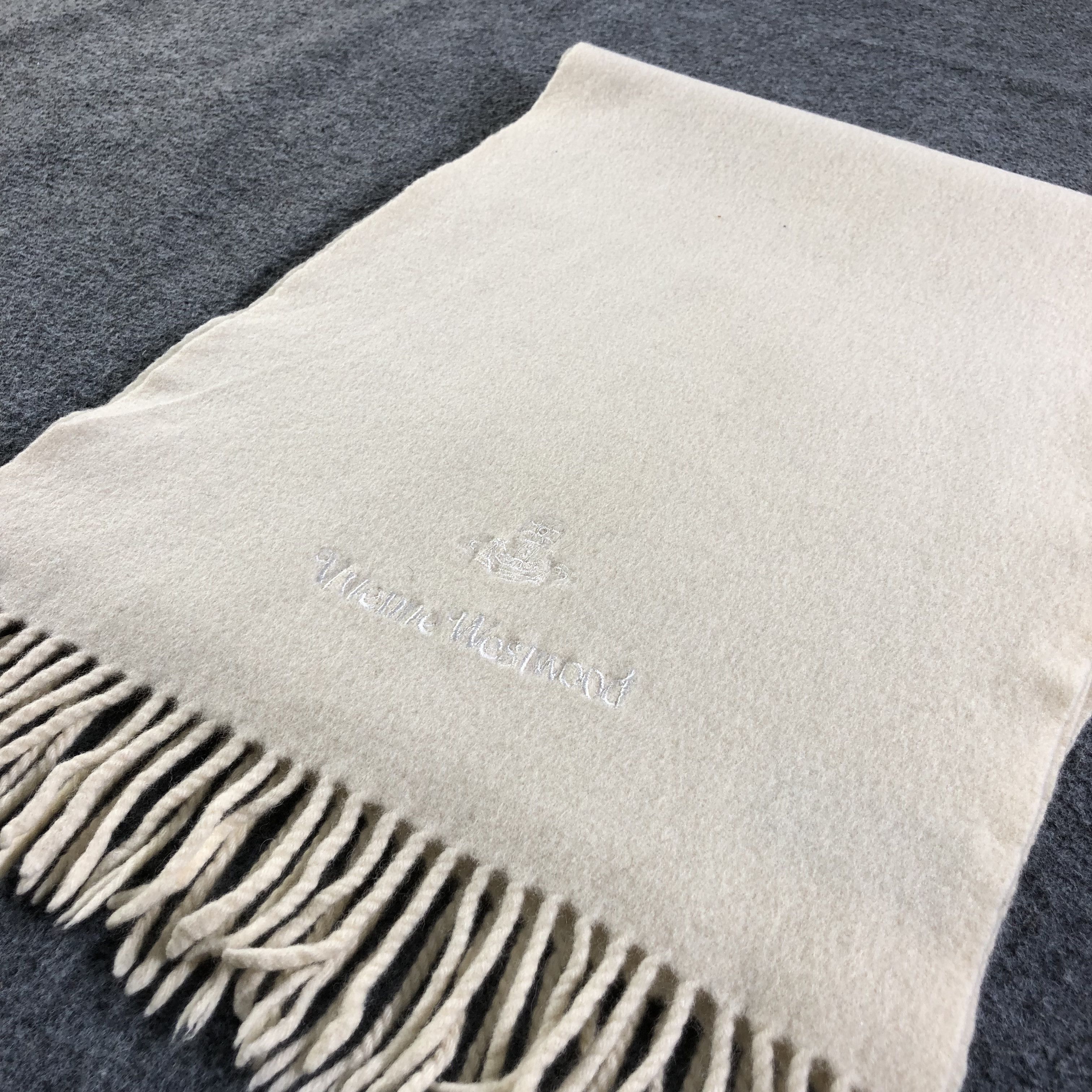 Vivienne Westwood Vivienne Westwood Wool Scarf Muffler V1809 Size ONE SIZE - 2 Thumbnail