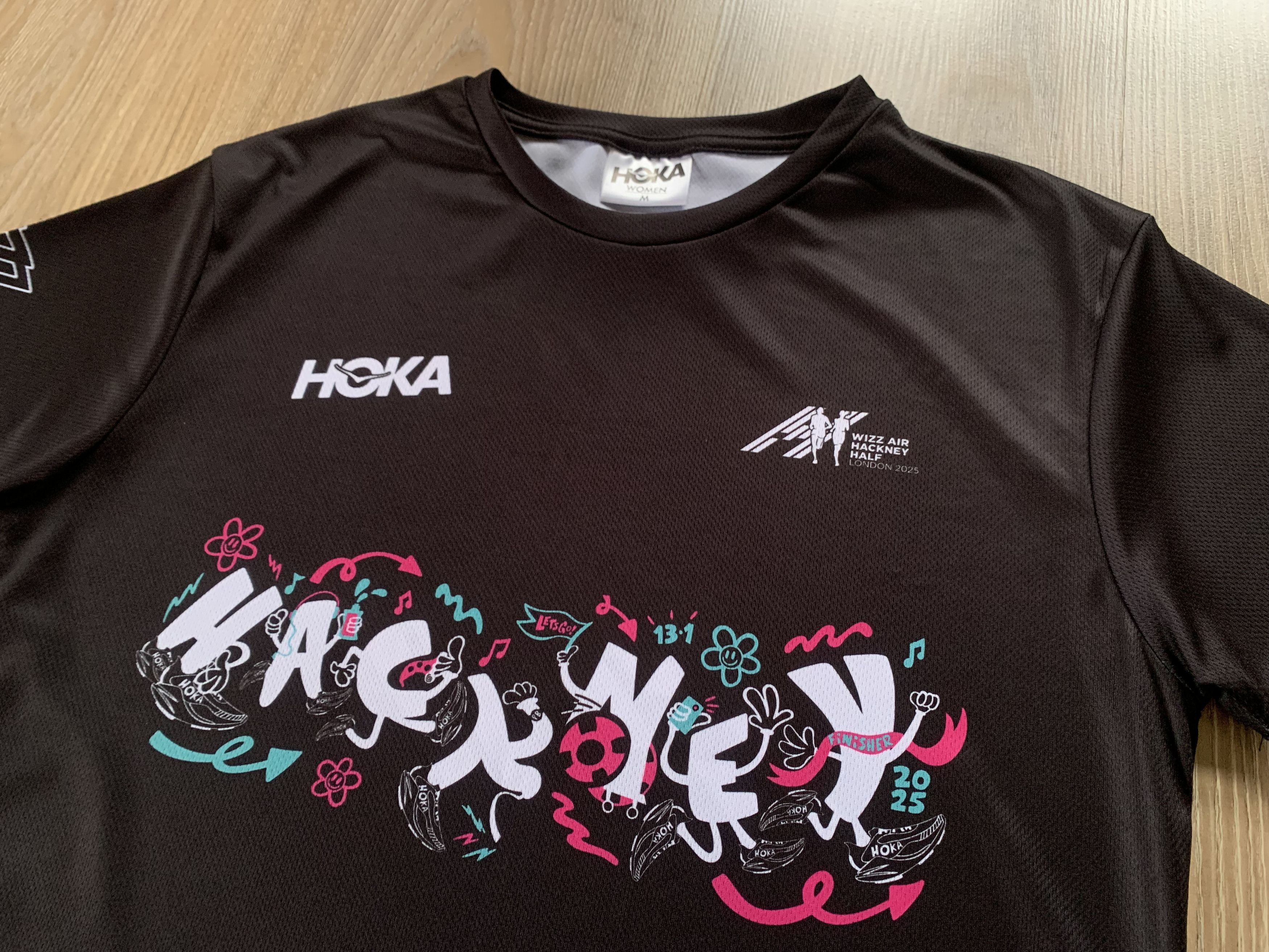 Hoka Womens Hoka Running T Shirt Size M / US 6-8 / IT 42-44 - 4 Thumbnail