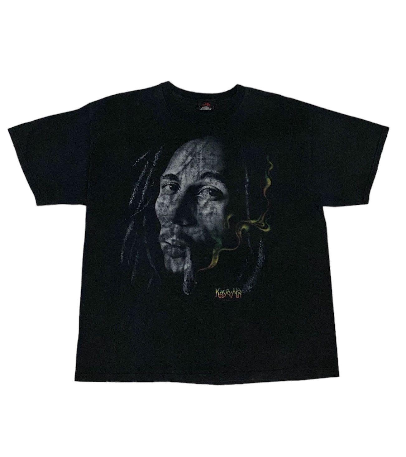 Bob Marley × Vintage 🔥RARE🔥 Bob Marley 00’s Kaya Man tee y2k Size US XL / EU 56 / 4 - 5 Thumbnail