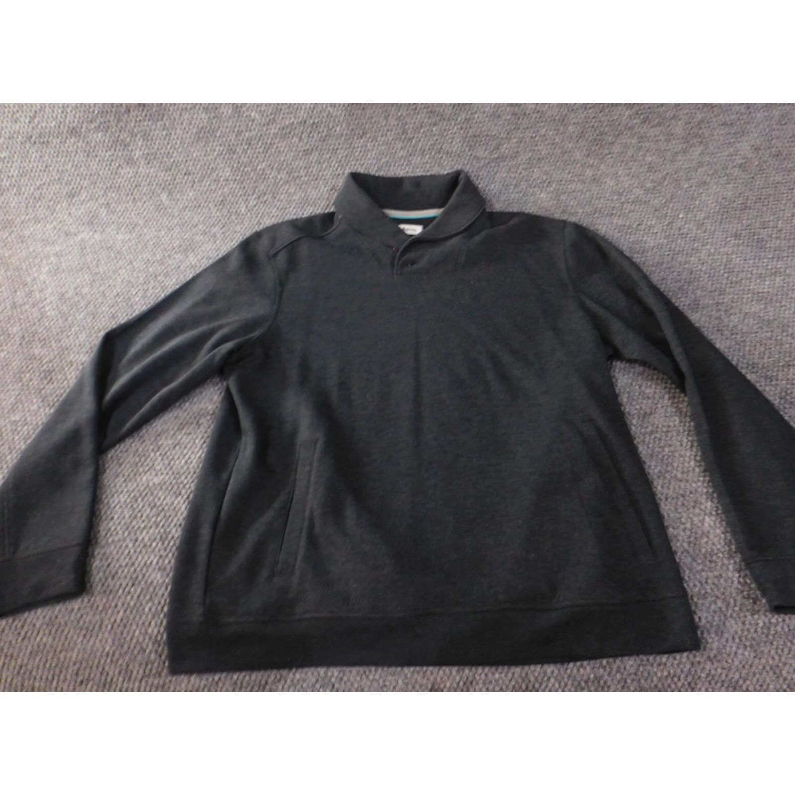 Tommy Bahama Tommy Bahama Mens Sweater Pullover Crew Neck Gray Logo Knit Cable-Knit M Regular Fall Size US M / EU 48-50 / 2 - 2 Thumbnail