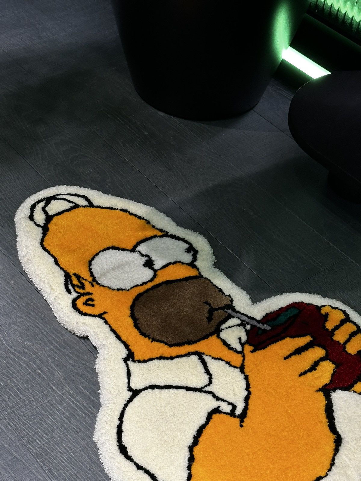 Handmade × The Simpsons Homer Simpson Handmade Rug Size ONE SIZE - 4 Thumbnail