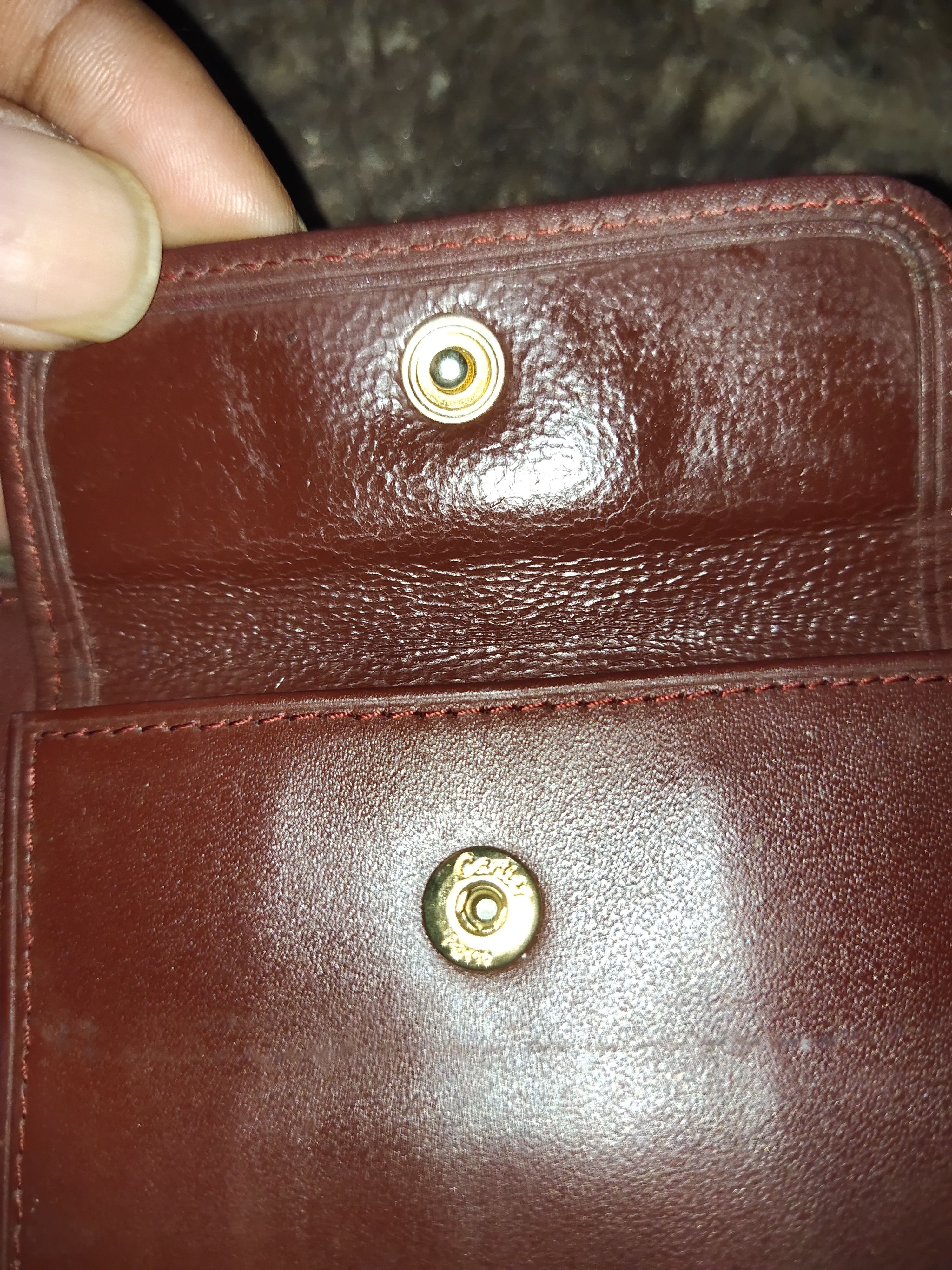 Cartier × Vintage Vintage CARTIER Bi Fold Red Wallet Size ONE SIZE - 7 Thumbnail