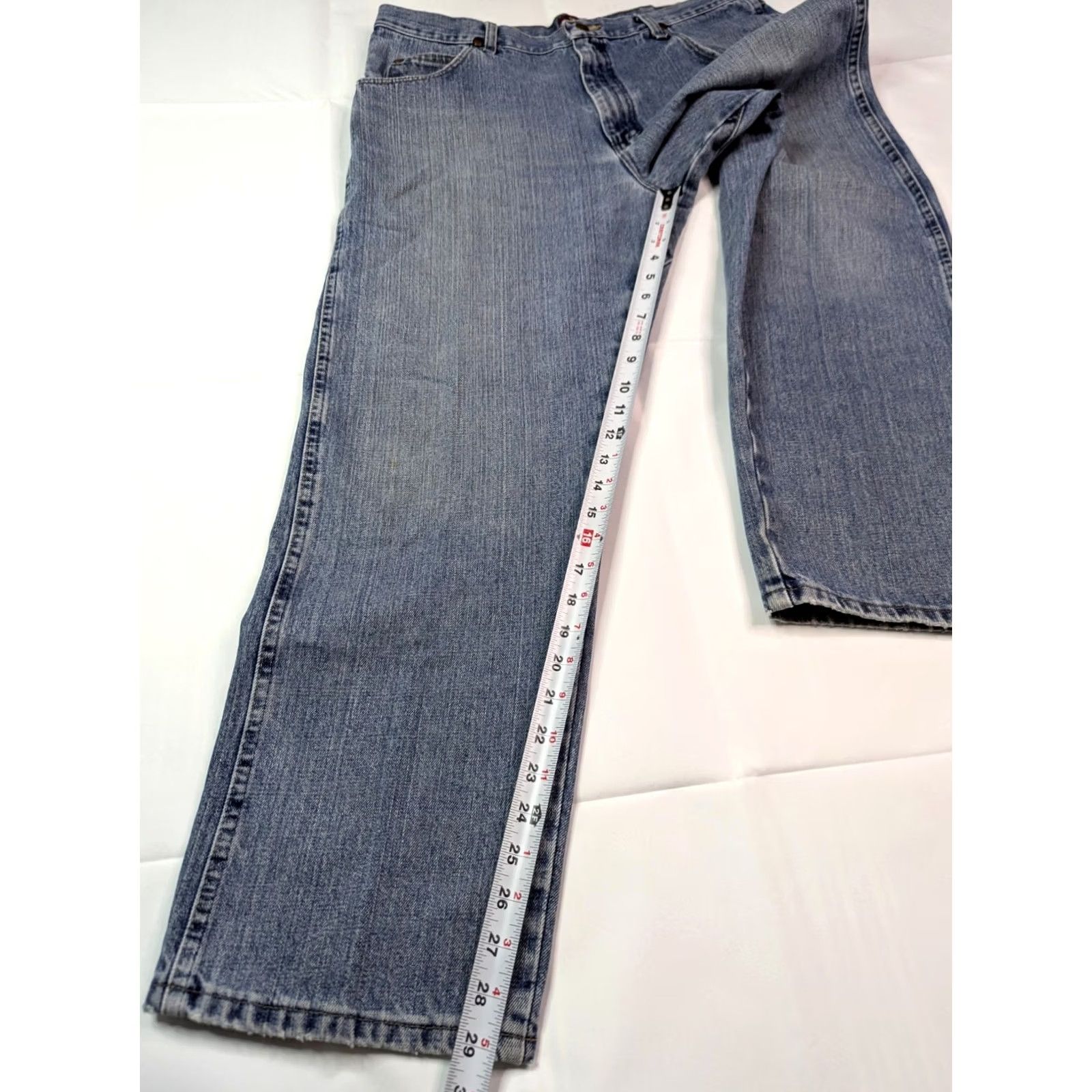 Wrangler VINTAGE Wrangler Cowboy Cut Jeans 36W 29L Blue Relaxed Fit Denim 5-Pocket Wrangler Cowboy Cut Mens Jeans Size US 36 / EU 52 - 3 Thumbnail