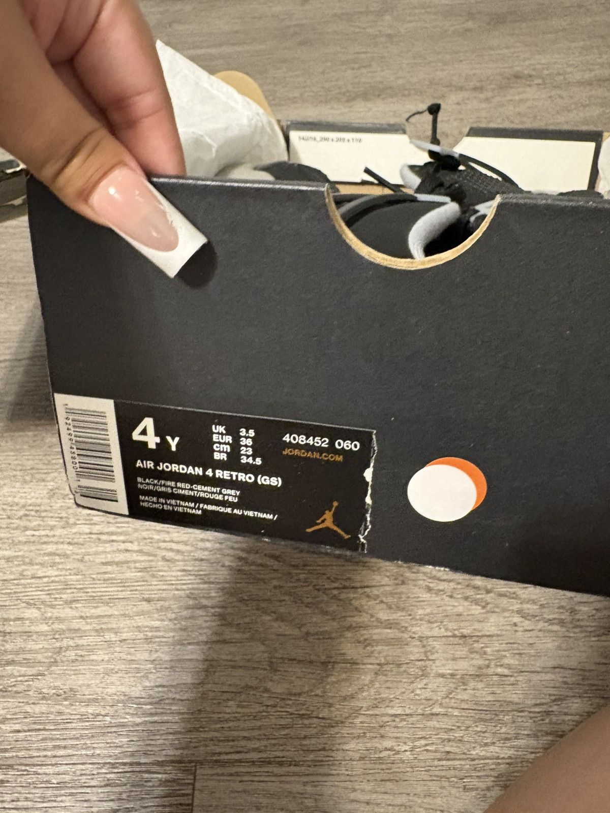 Jordan Brand Jordan 4 breds Size US 4 / IT 34 - 5 Thumbnail