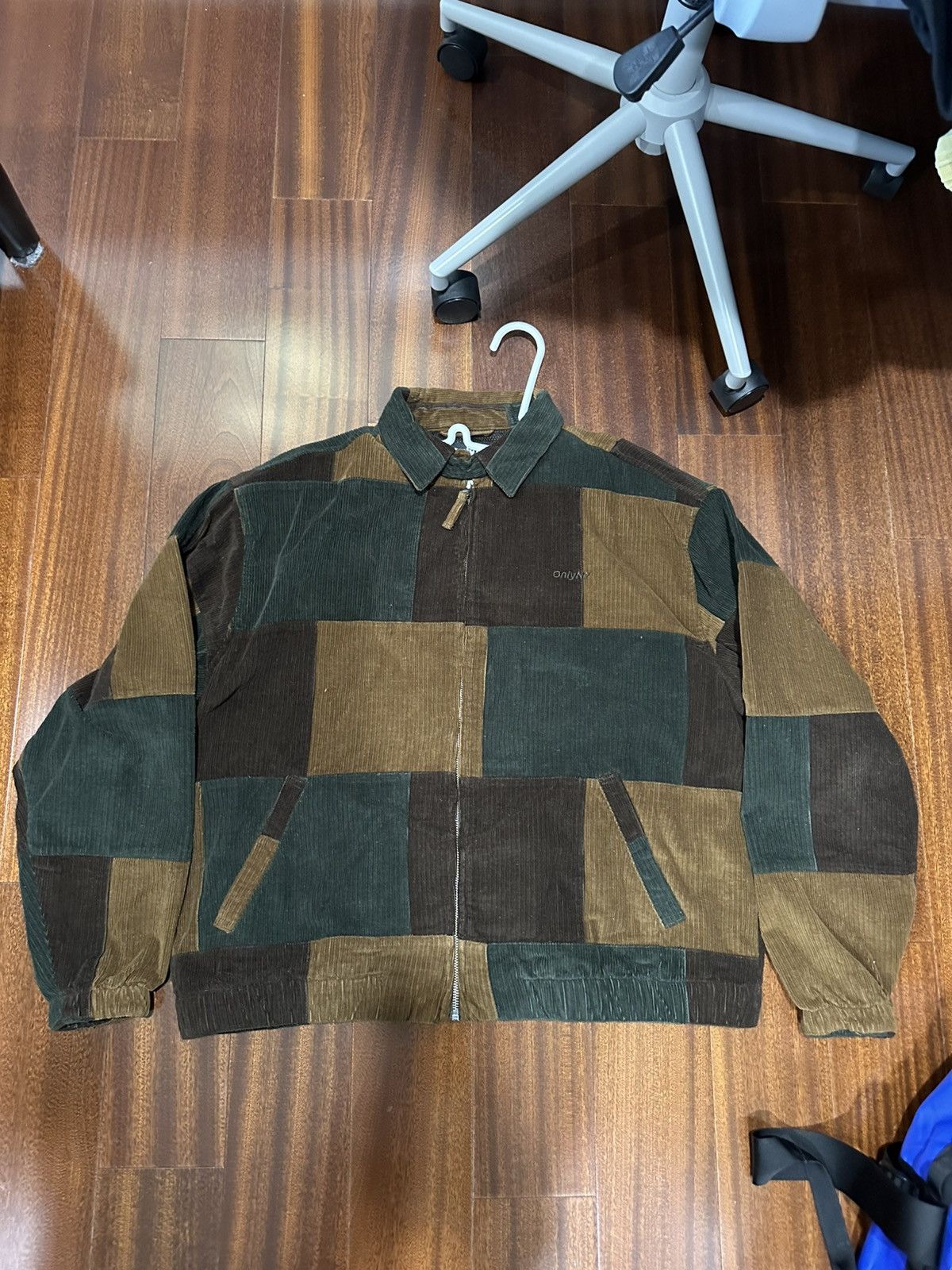 Only NY Only NY Brown Corduroy Patchwork Jacket Size US L / EU 52-54 / 3 - 1 Thumbnail