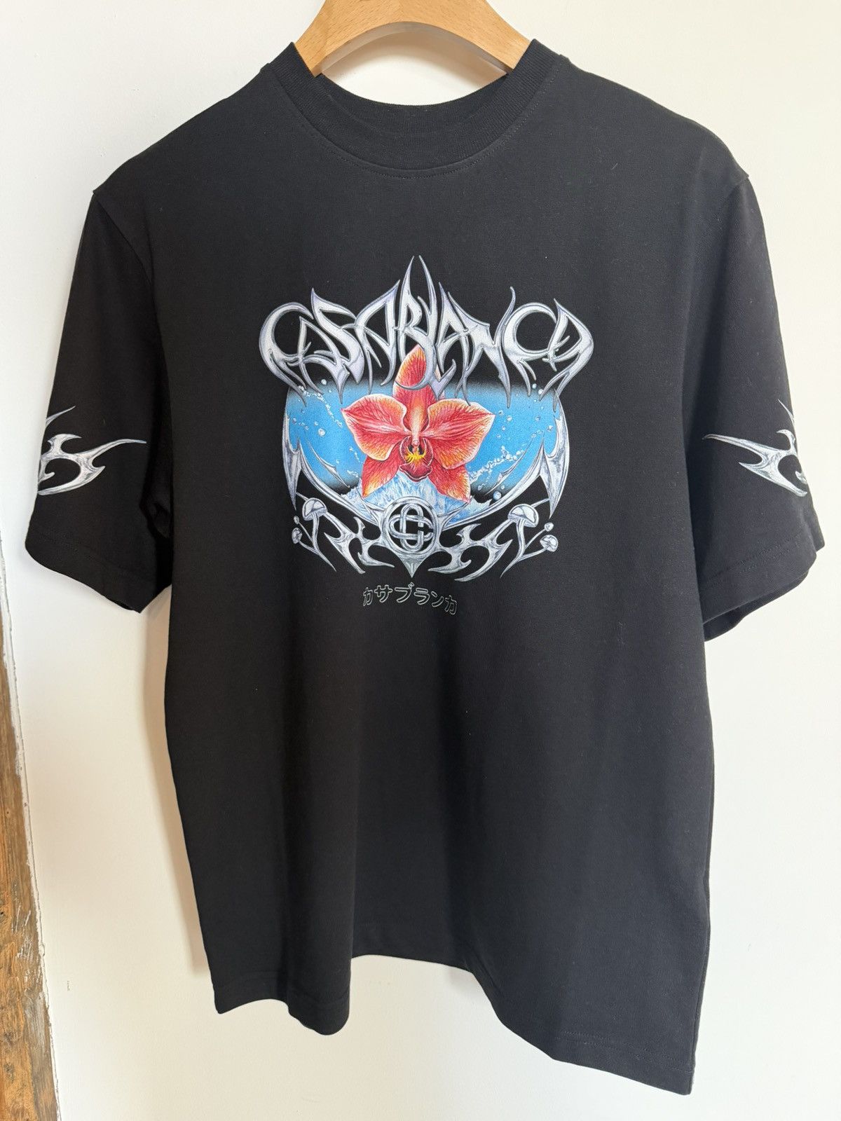 Casablanca Graphic Print Blades T-Shirt (tags on) Size US S / EU 44-46 / 1 - 1 Thumbnail