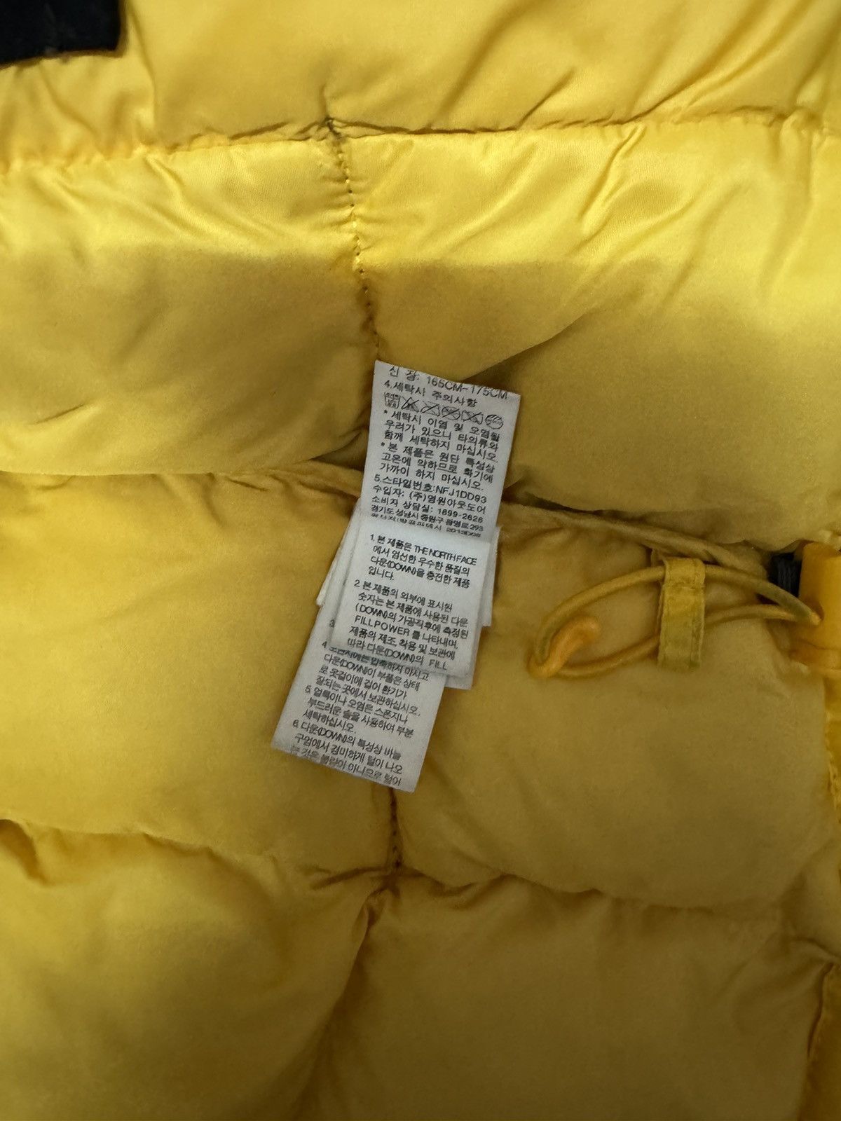 Japanese Brand × The North Face THE NORTH FACE 700 YELLOW PUFFER JACKET Size US M / EU 48-50 / 2 - 11 Thumbnail