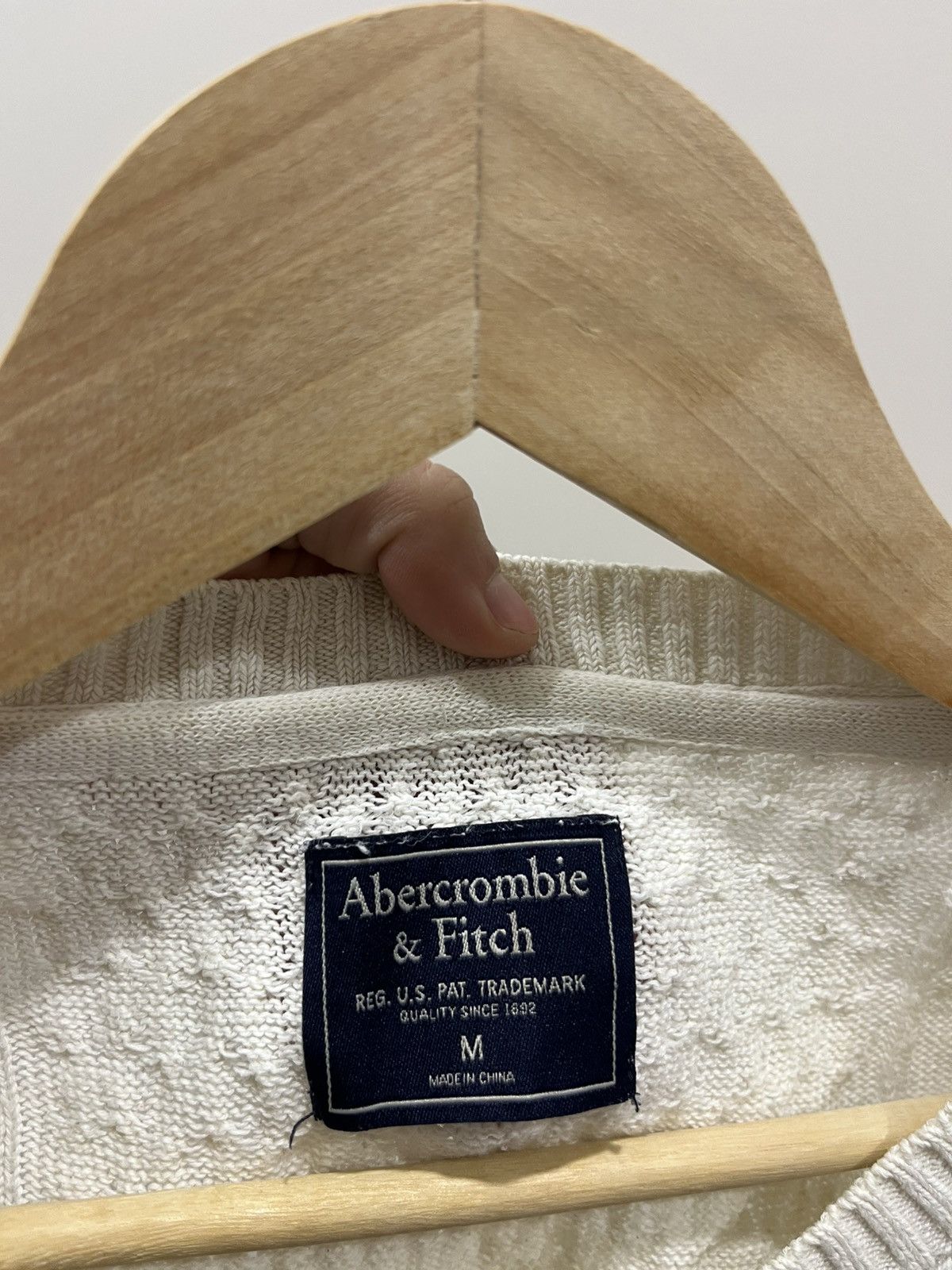 Abercrombie & Fitch Abercrombie & Fitch Textured Knit Sweater Size US M / EU 48-50 / 2 - 4 Thumbnail