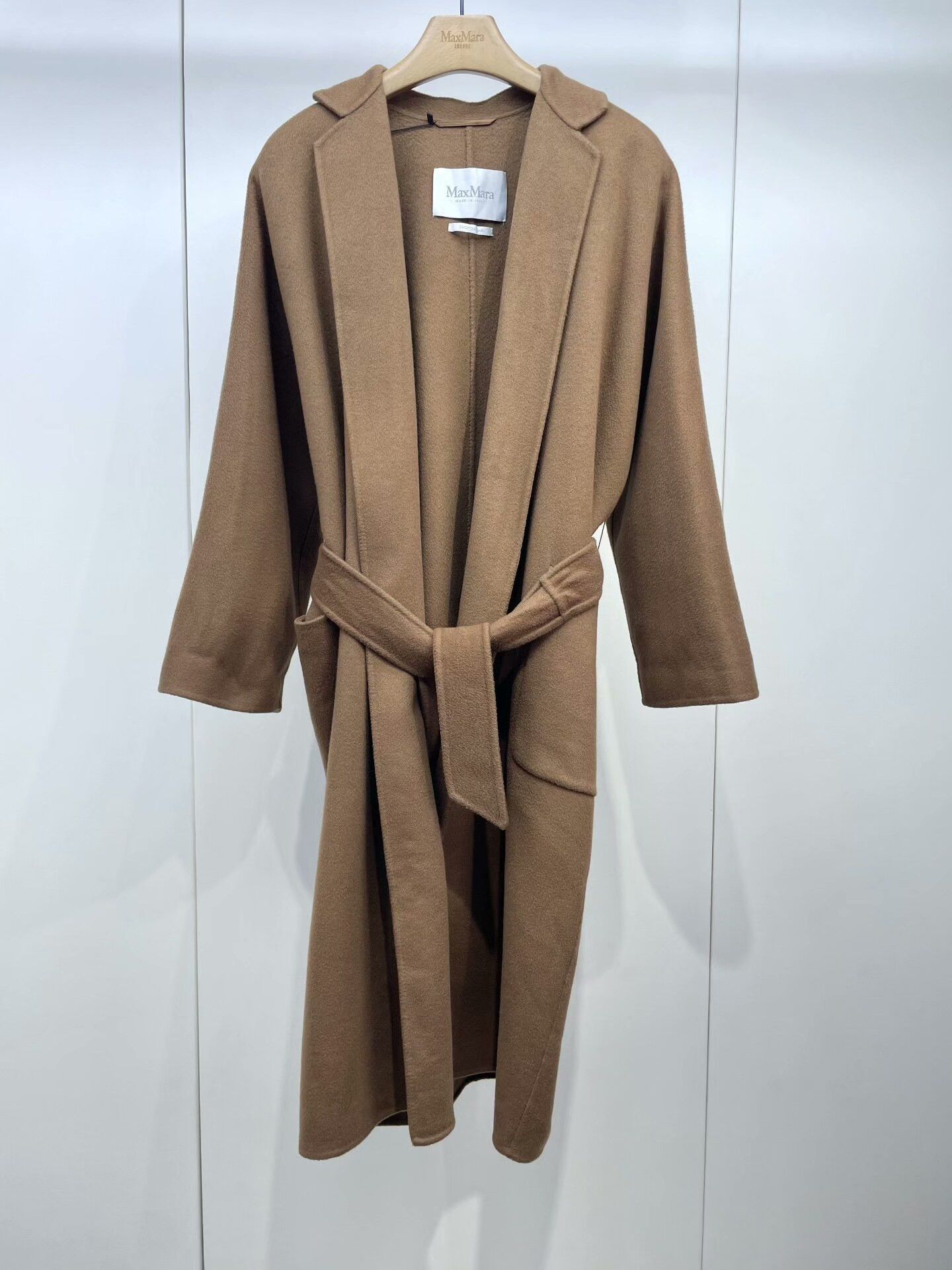 Maxmara Pure Cashmere Robe Coat