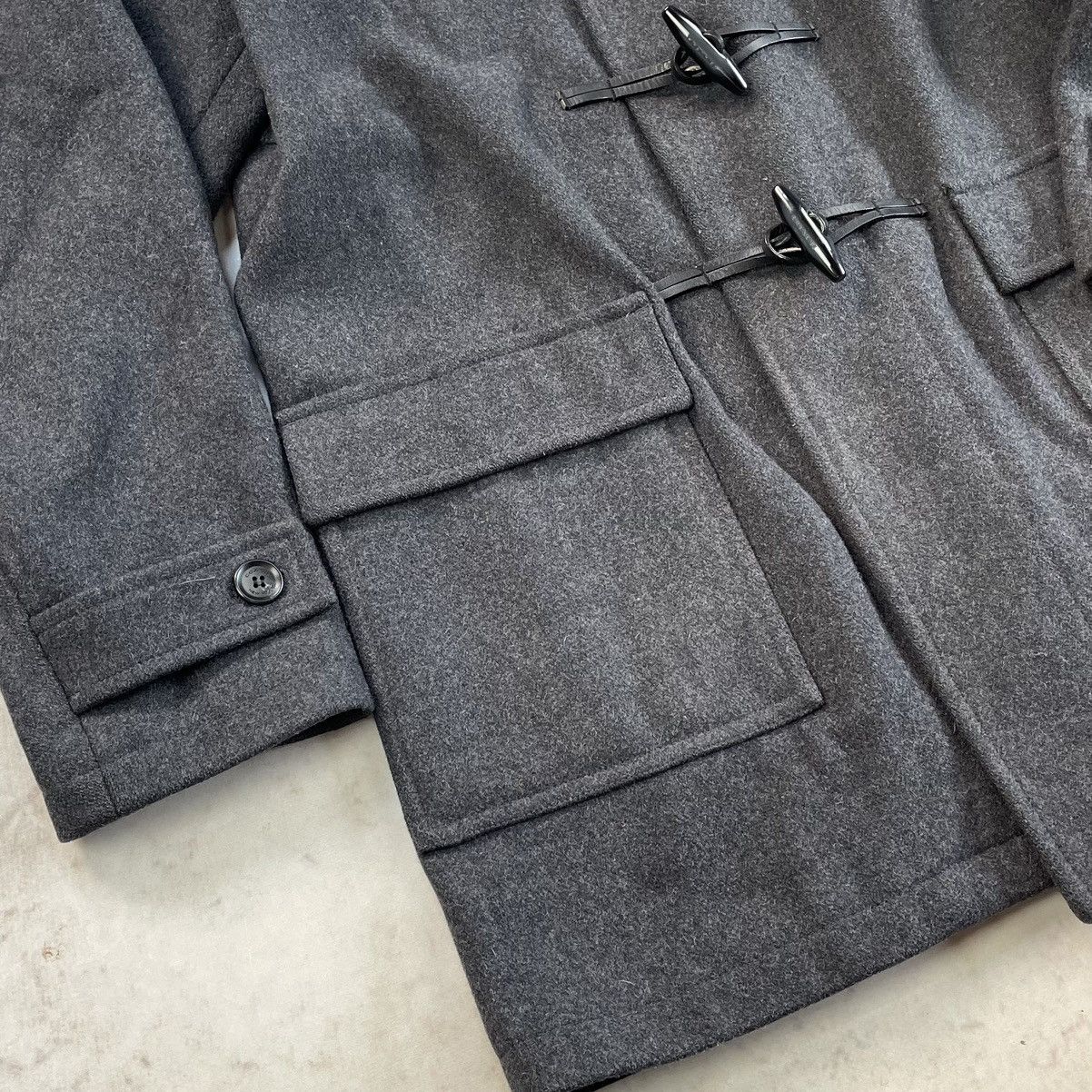 Coach Coach New York Wool Grey Perfect Heavy Duffle Pea Coat Size US L / EU 52-54 / 3 - 14 Thumbnail