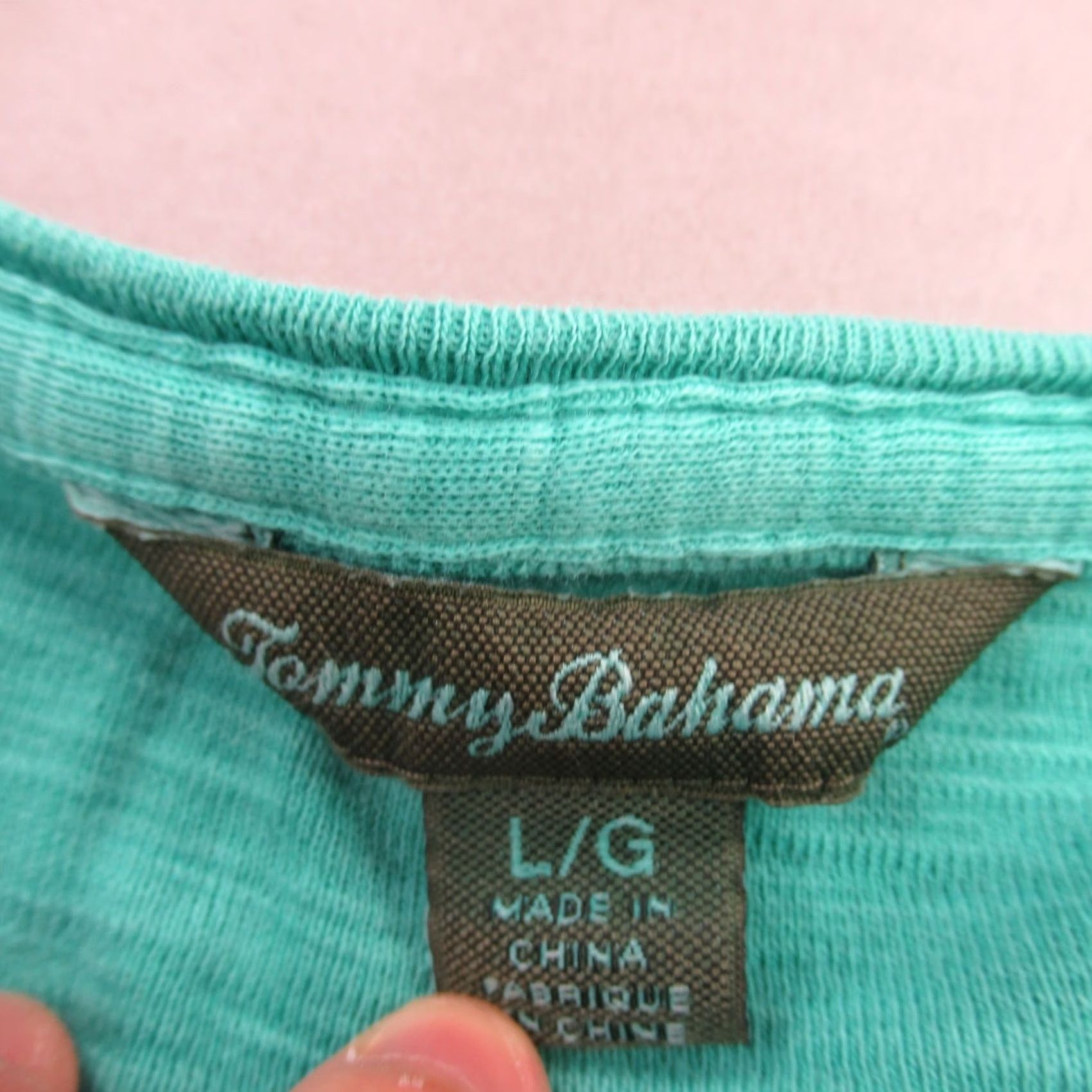 Tommy Bahama Tommy Bahama Shirt Womens Large Long Sleeve Lightweight Crew Neck Outdoors Size L / US 10 / IT 46 - 4 Thumbnail