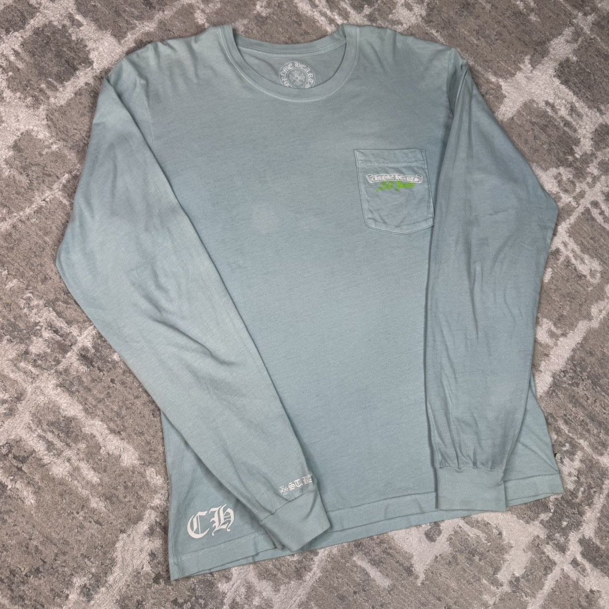 Chrome Hearts St barths dyed long sleeve tee shirt Size US L / EU 52-54 / 3 - 7 Thumbnail