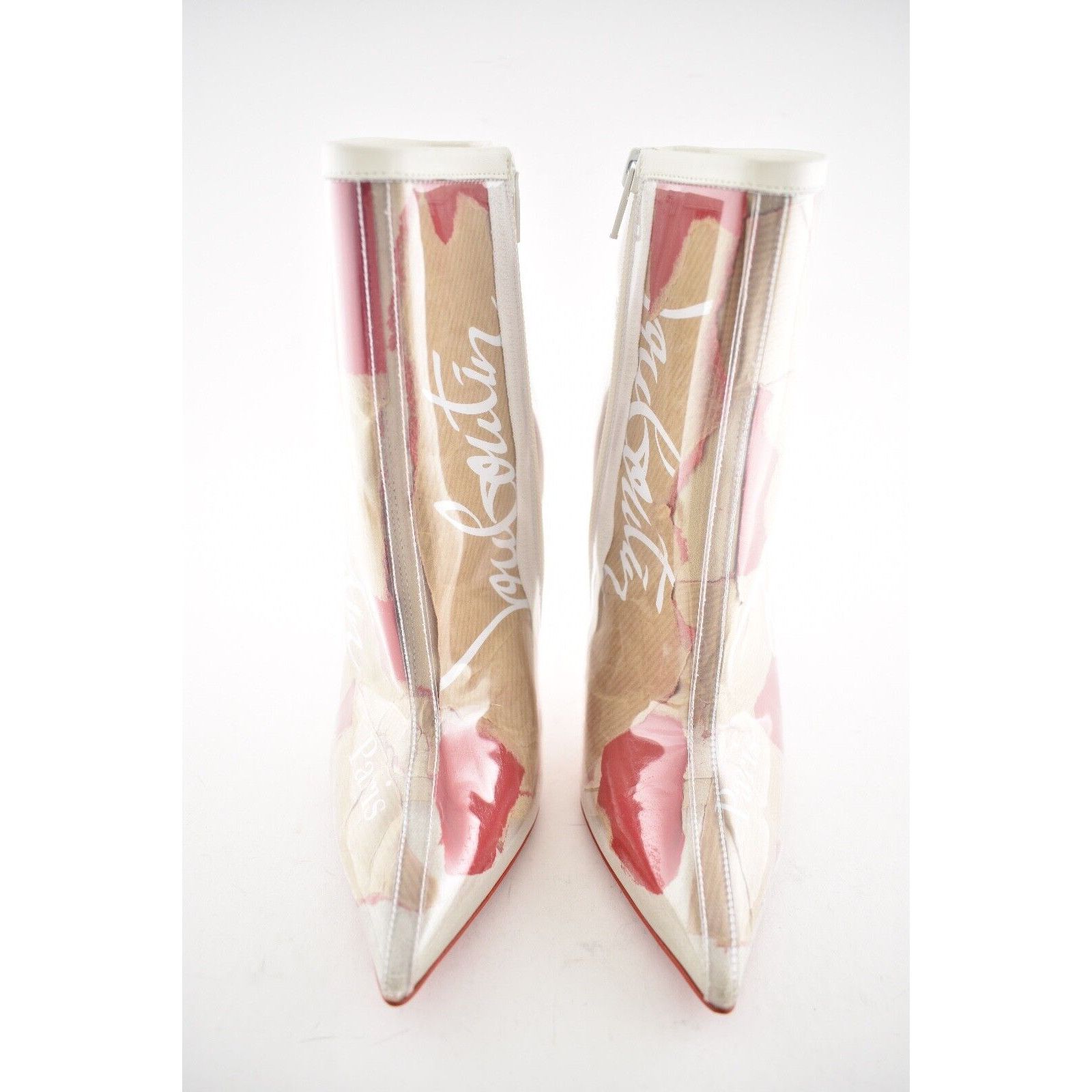 Christian Louboutin Christian Louboutin So Kate Booty 100 Loubi Kraft PVC Heel Size US 6 / IT 36 - 6 Thumbnail