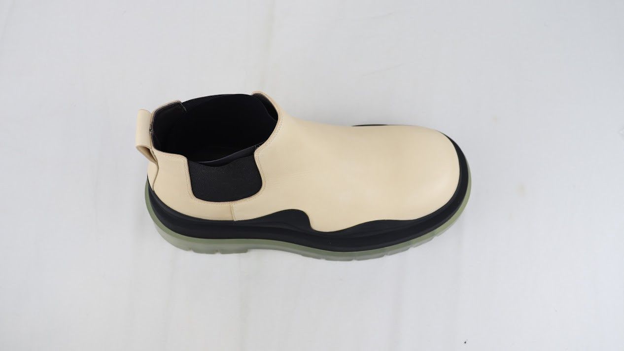 Bottega Veneta o1rshd1 Vegetal Tire Calfskin Boots in Butter Size US 9 / EU 42 - 9 Thumbnail