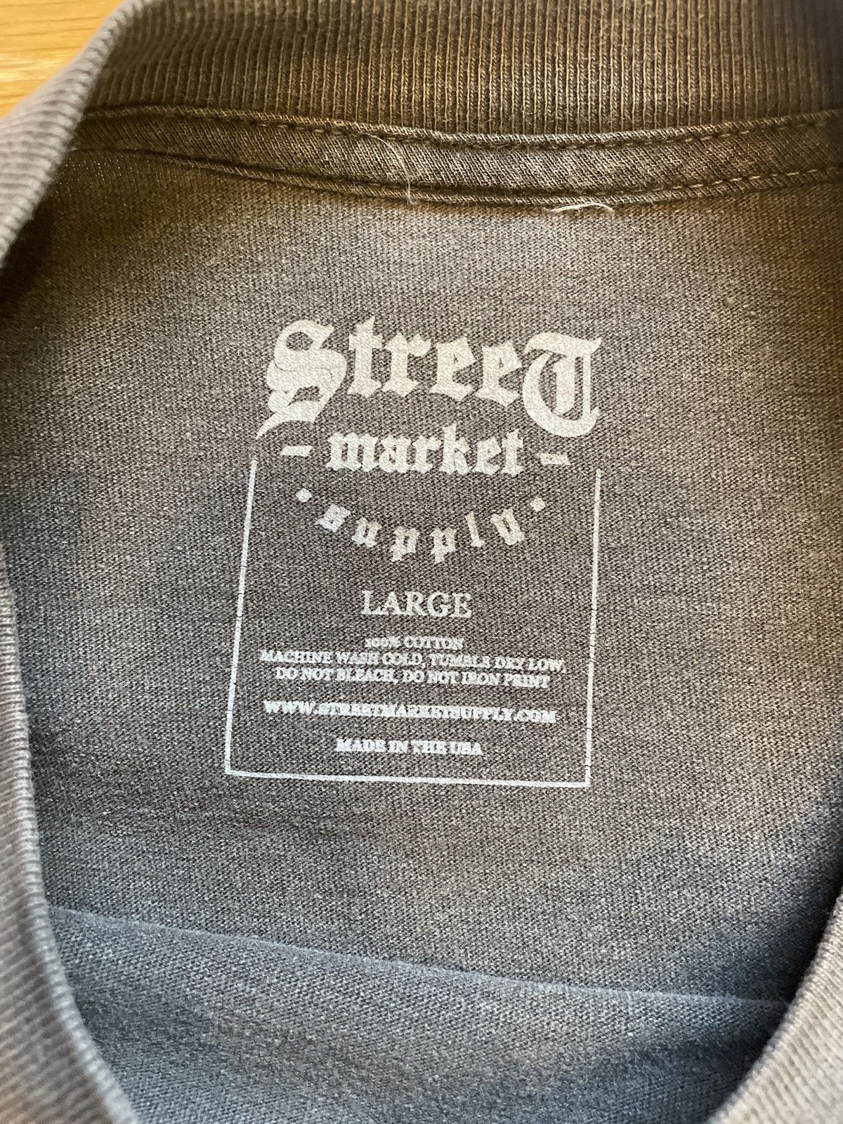 Other Street Market Supply Travis Scott Vintage Black Long Sleeve Size US L / EU 52-54 / 3 - 3 Thumbnail