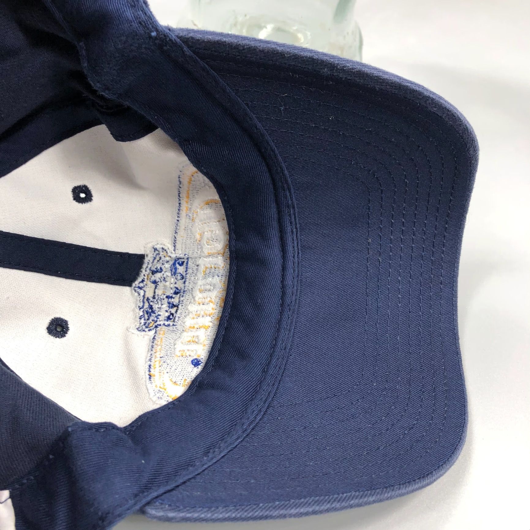 American Needle VINTAGE American Needle Corona Extra Hat Cap Snapback Adjustable Twill Blue 90s Dad Beer Logo Outdoor Classic Retro Hipster Mens Hats Size ONE SIZE - 5 Thumbnail