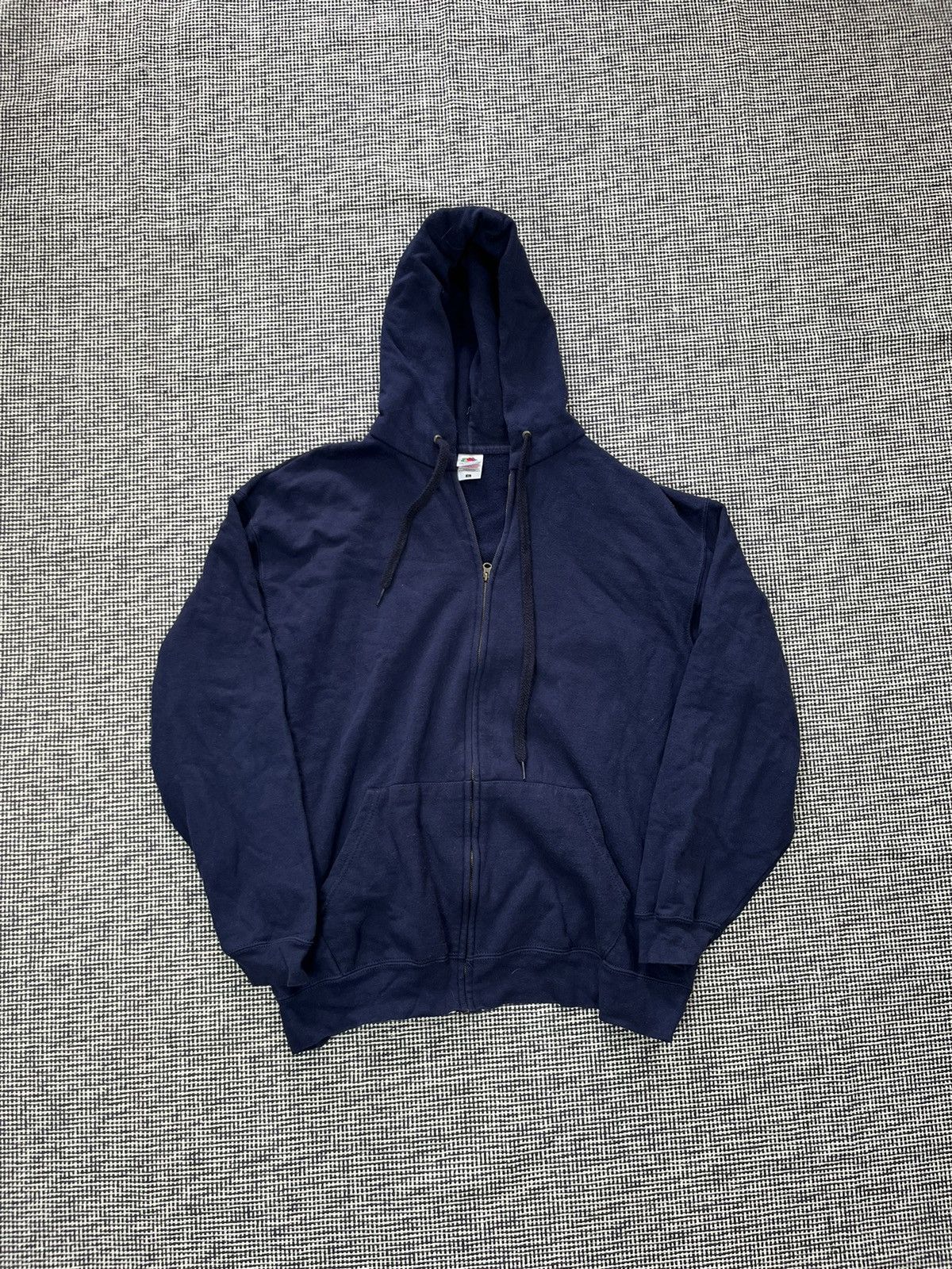 Other ➕ fruit of the loom blank essential boxy zip hoodie Size US XL / EU 56 / 4 - 1 Thumbnail