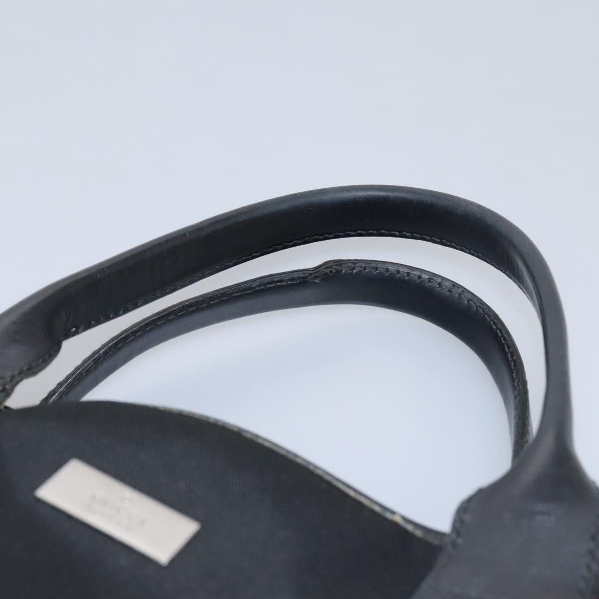Gucci GUCCI Hand Bag Canvas Black Size ONE SIZE - 9 Thumbnail