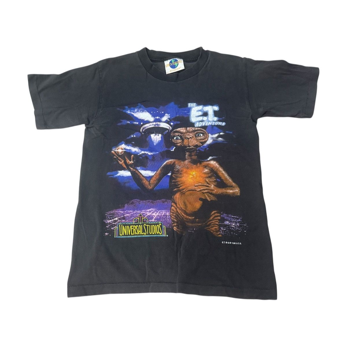 Vintage Vintage 90s E.T. Universal Studios T-Shirt Size US S / EU 44-46 / 1 - 1 Thumbnail