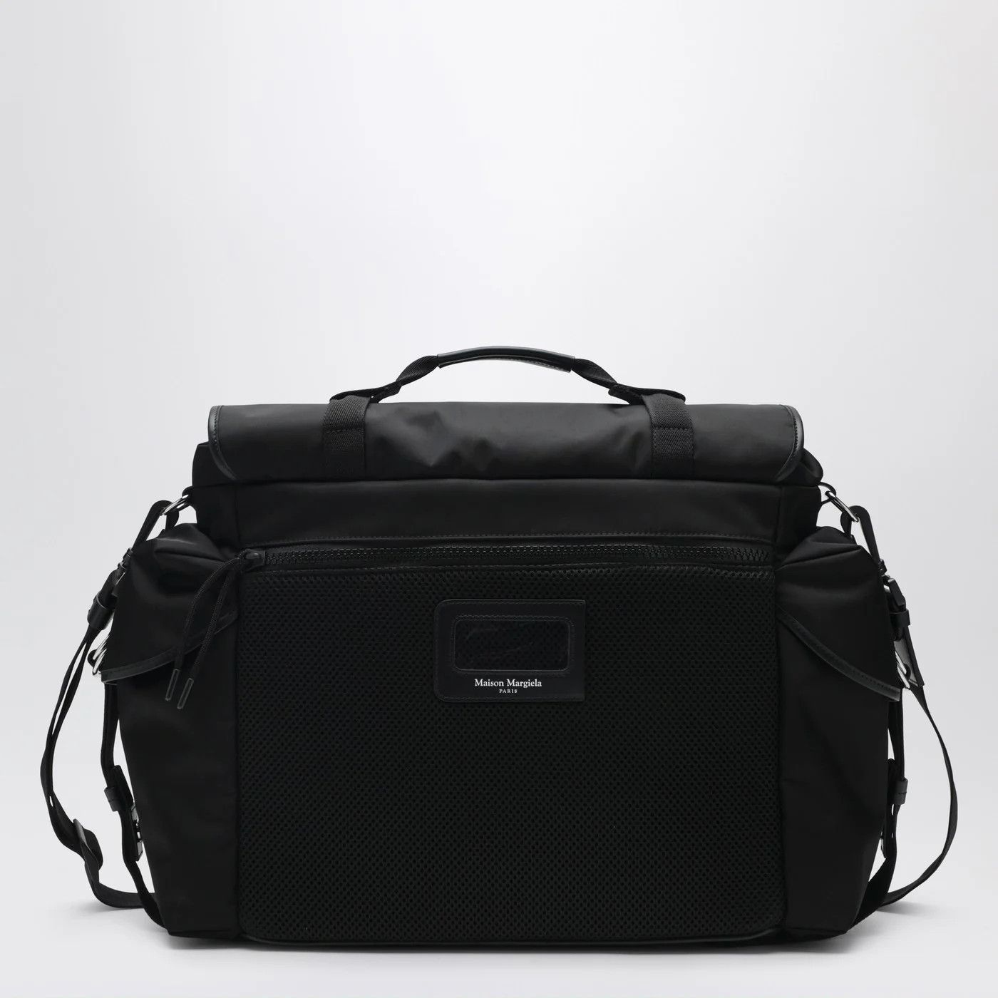 Maison Margiela o1d2blof0526 Size: OS / High Tech Messenger Bag in Black Size ONE SIZE - 4 Thumbnail