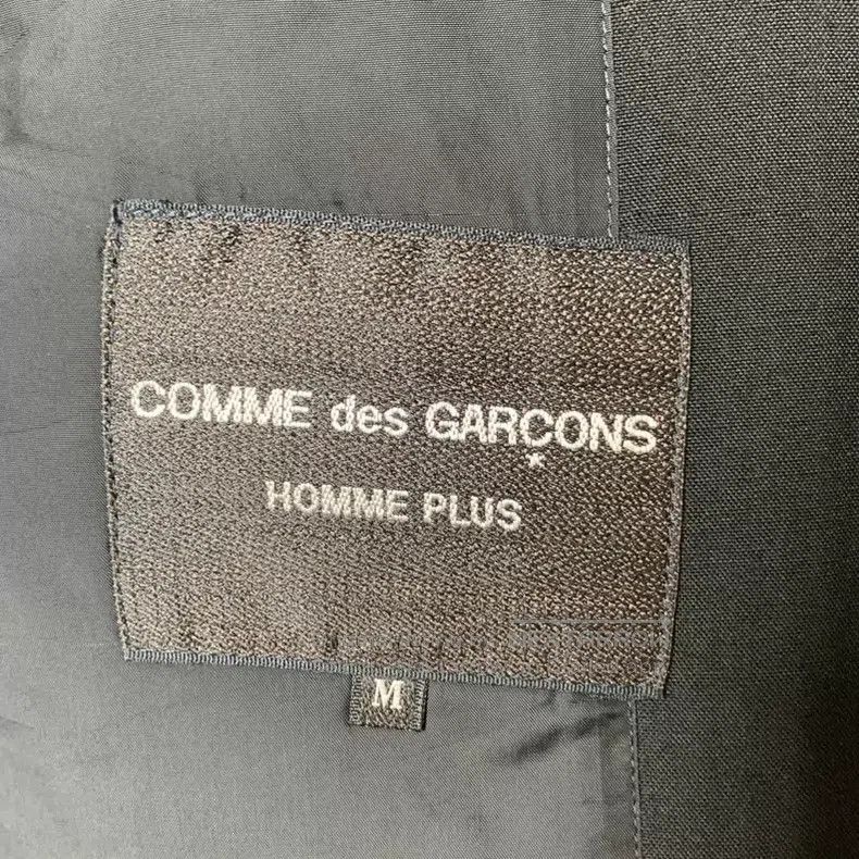 Comme des Garcons Comme des Garcons Black Wool Long Trench Coat Size US M / EU 48-50 / 2 - 9 Thumbnail
