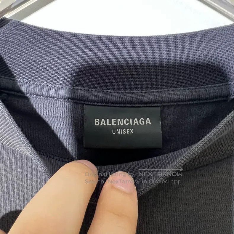 Balenciaga Balenciaga Double Ring King Logo T-Shirt Size US L / EU 52-54 / 3 - 4 Thumbnail