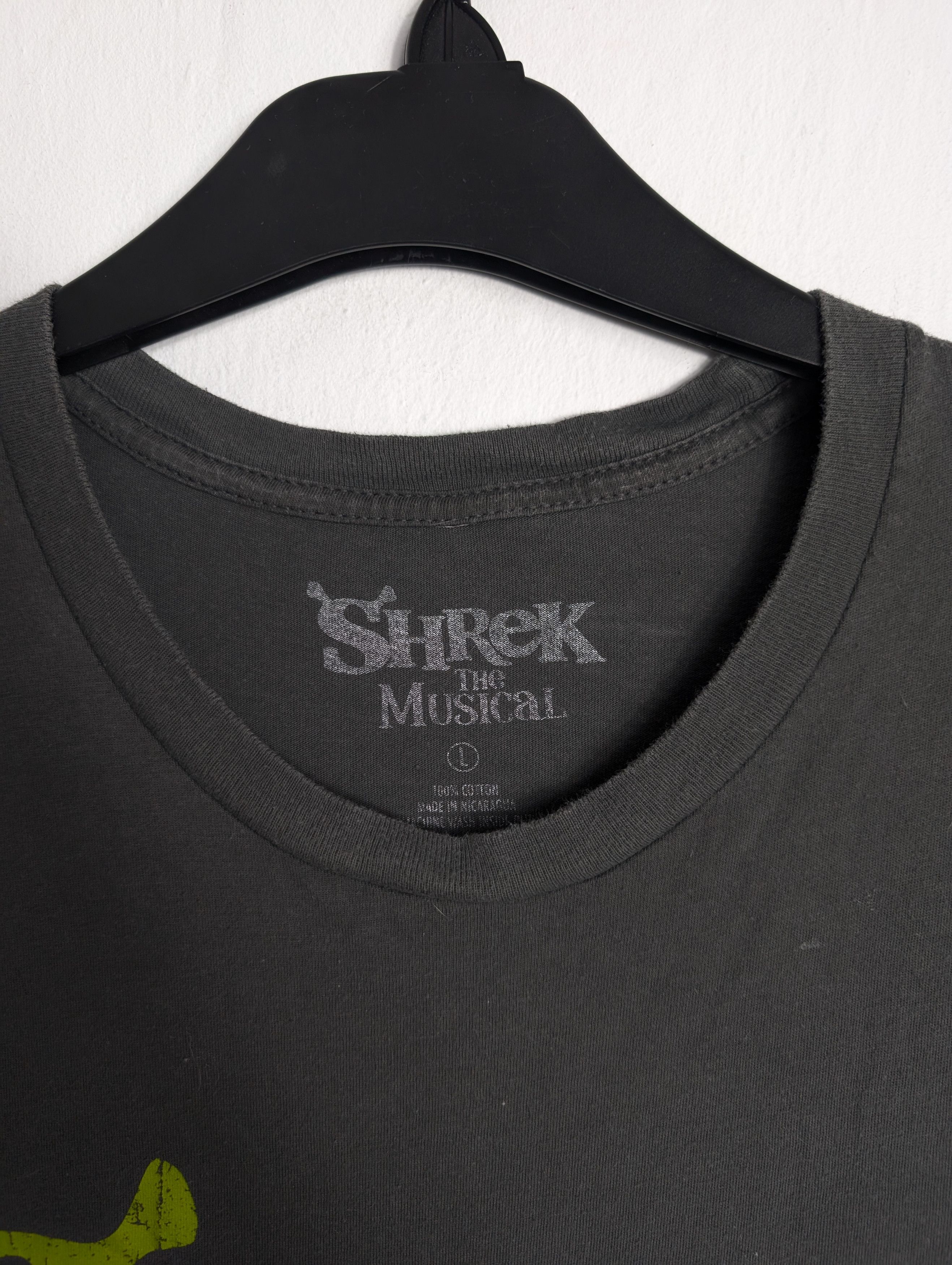 Vintage Vintage Y2K Shrek The Musical T-Shirt Size L / US 10 / IT 46 - 4 Thumbnail