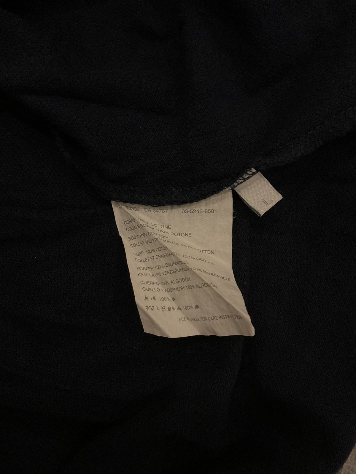 Prada Navy Blue Prada Polo with Pocket Size US L / EU 52-54 / 3 - 4 Thumbnail