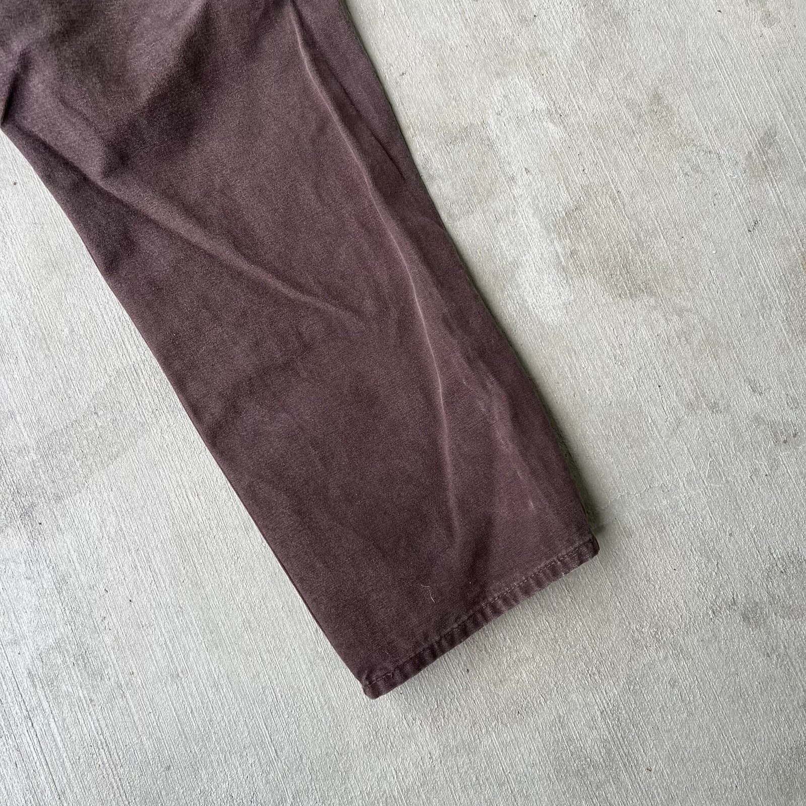 Carhartt × Vintage Carhartt brown double knee work wear carpenter pants Size US 35 - 8 Thumbnail
