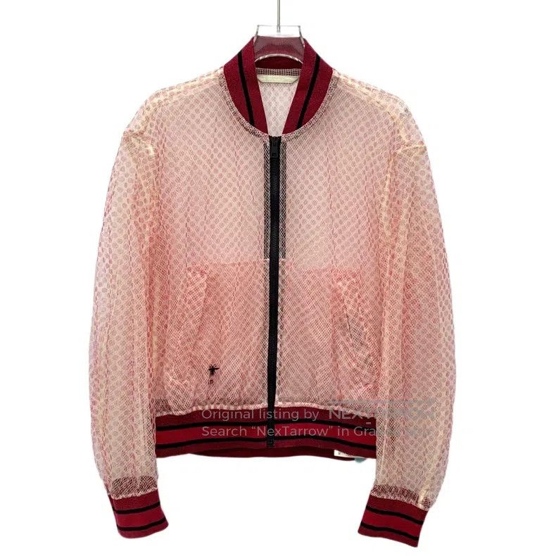 Dior Dior Pink bee embroidery polka dot hollow zipper long-slee Size XS / US 0-2 / IT 36-38 - 1 Thumbnail