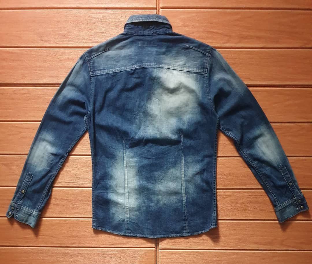 GOSTAR DE FUGA 💥Gostar de Fuga distressed Japanese style Western Shirt Size US S / EU 44-46 / 1 - 11 Thumbnail