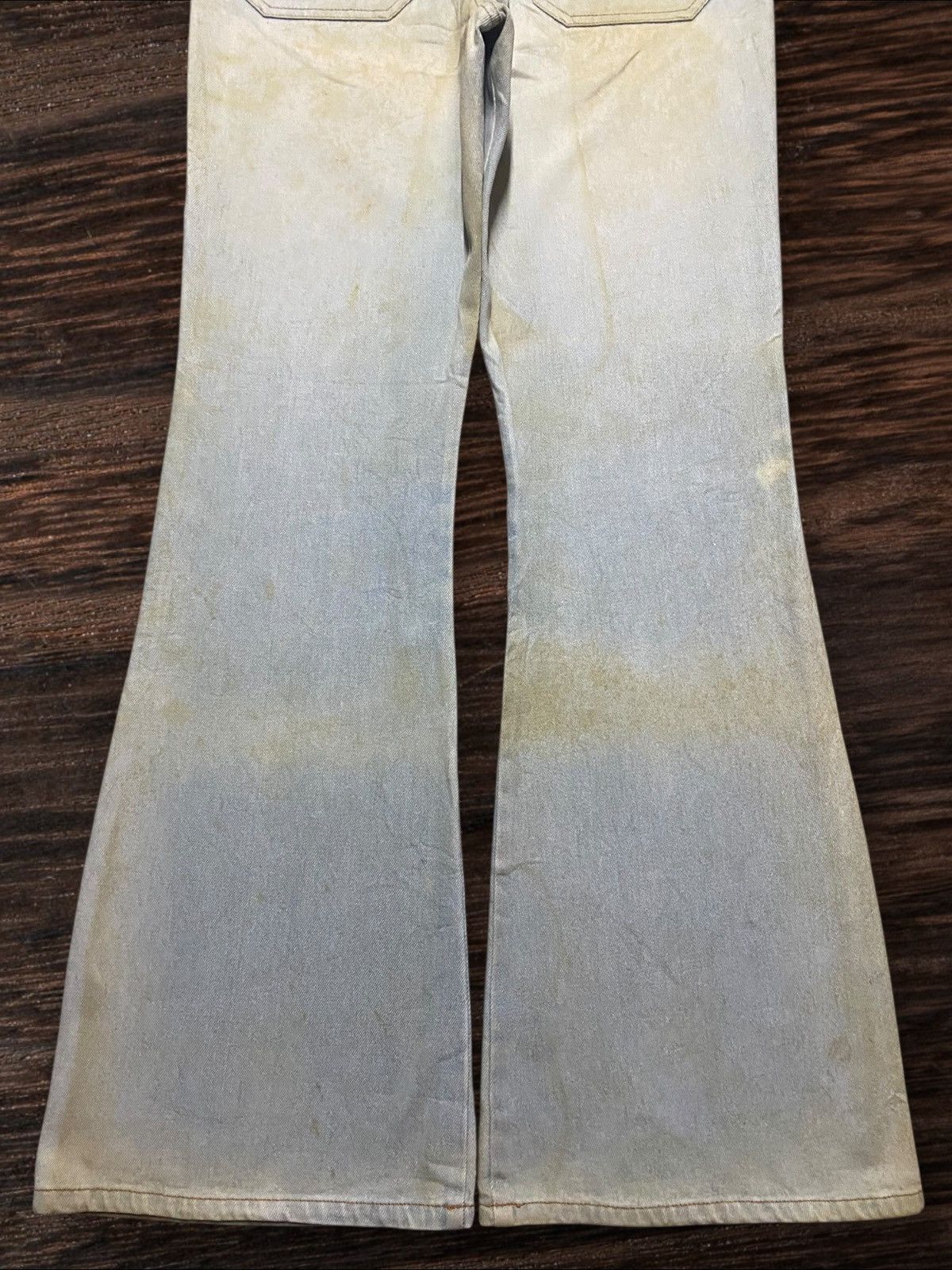Japanese Brand Vtg Japanese Brand African Beat Club Rusty Flare Bush Pants Size US 29 - 6 Thumbnail