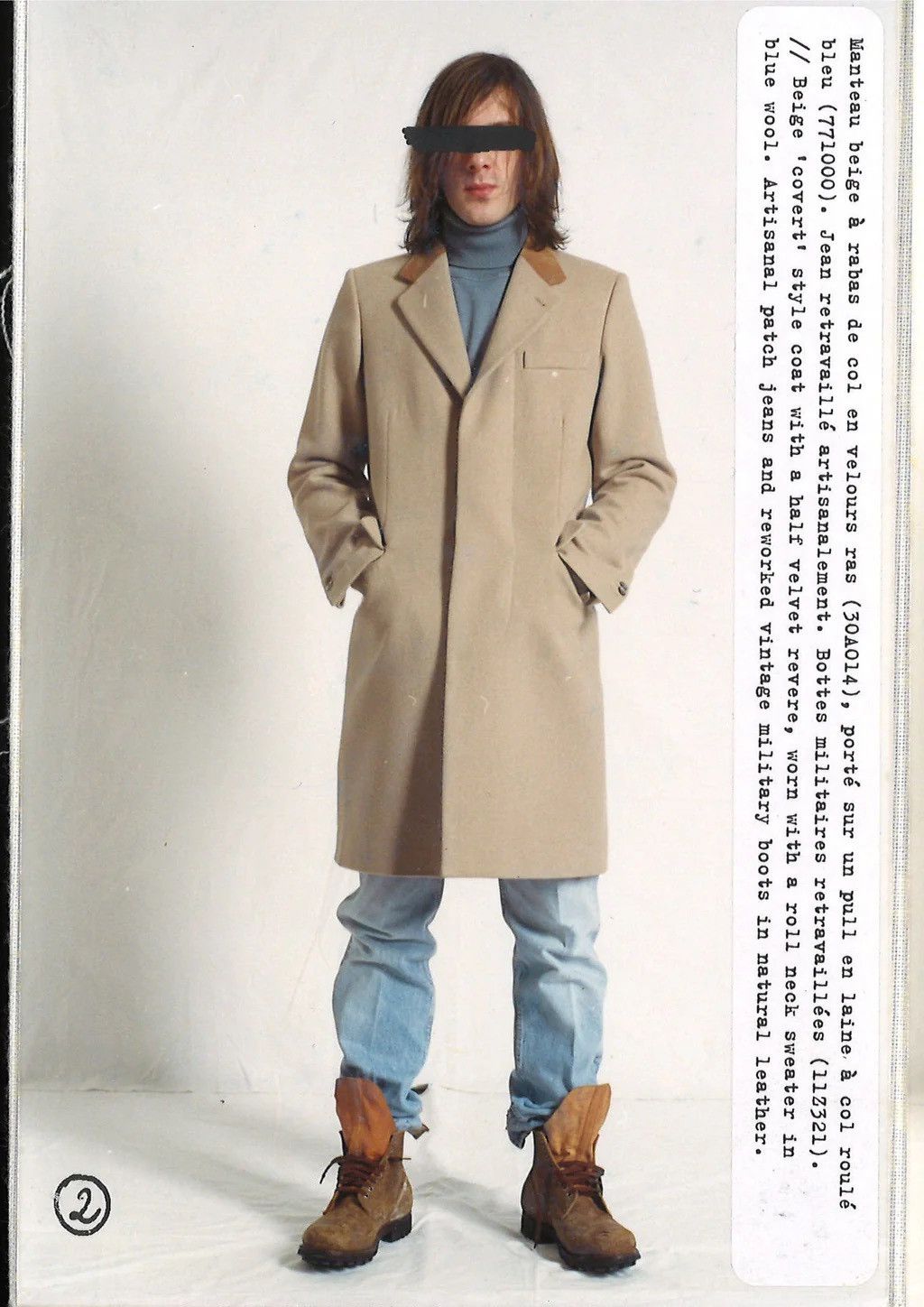 Maison Margiela Maison Margiela FW02 wool coat Size US S / EU 44-46 / 1 - 1 Thumbnail