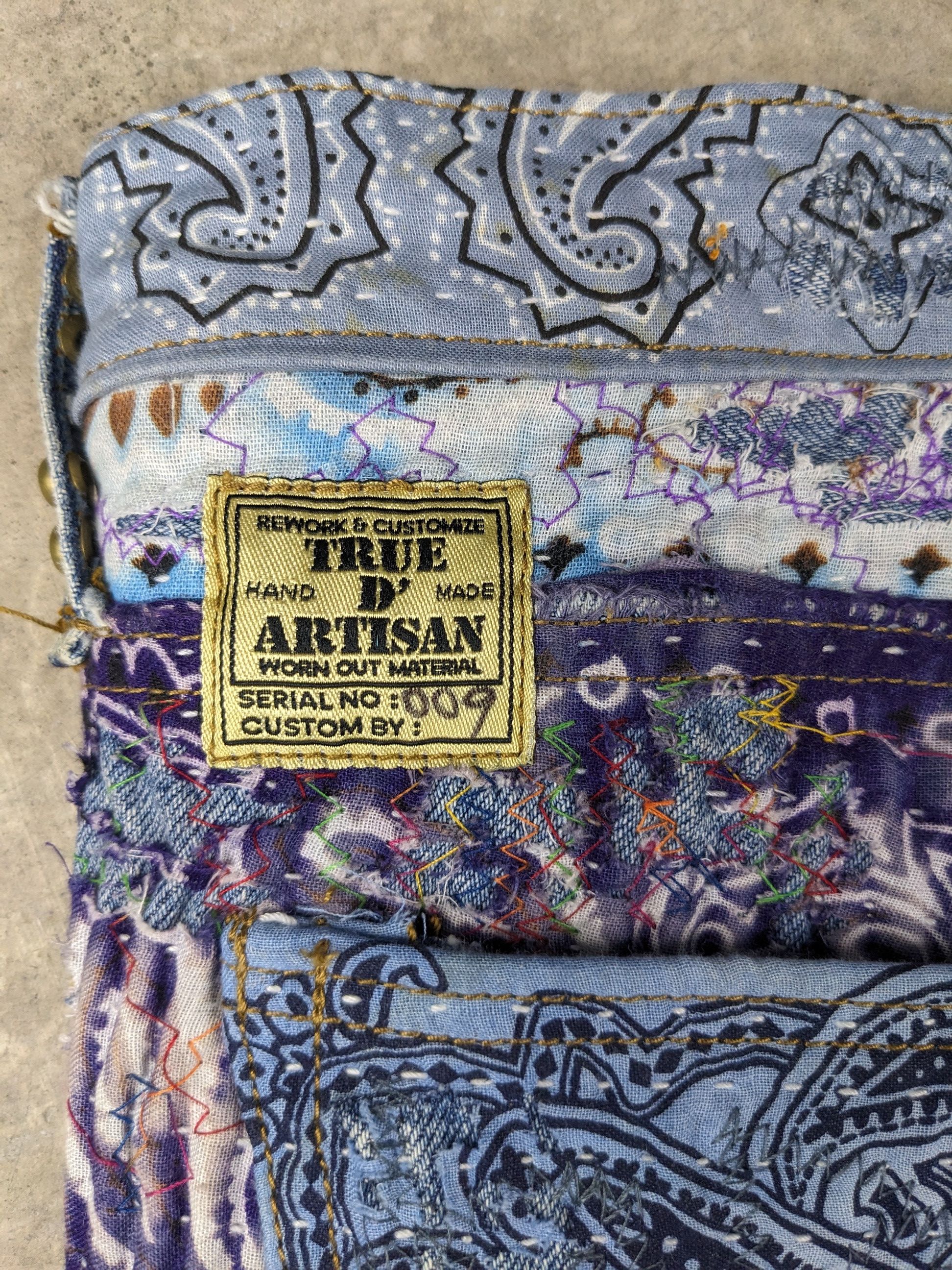 Levi's × Vintage Inspired Proleta Re Art Uroboros Kofu Levis Denim Size US 32 / EU 48 - 18 Thumbnail