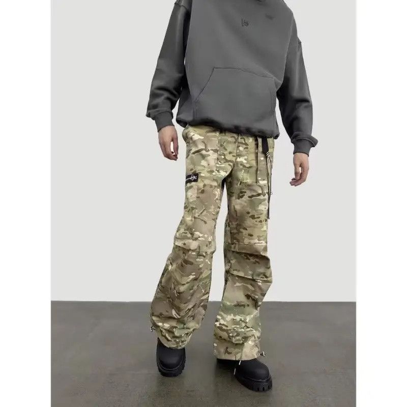 Japanese Brand Retro loose high street camouflage jeans Size US 32 / EU 48 - 2 Thumbnail