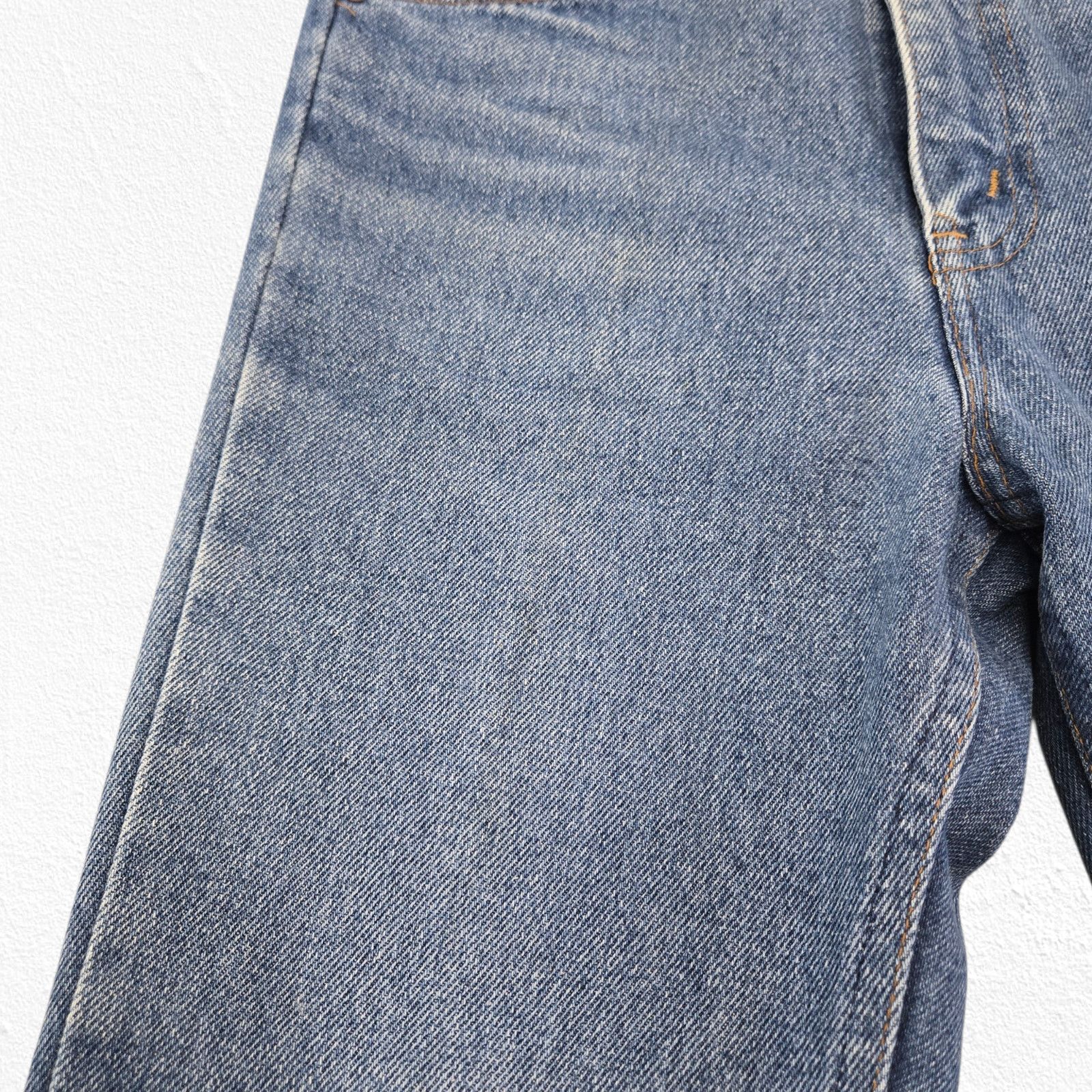 Vintage Vintage 70s Plain Pockets Flare Jeans 26 Size 26" / US 2 / IT 38 - 4 Thumbnail