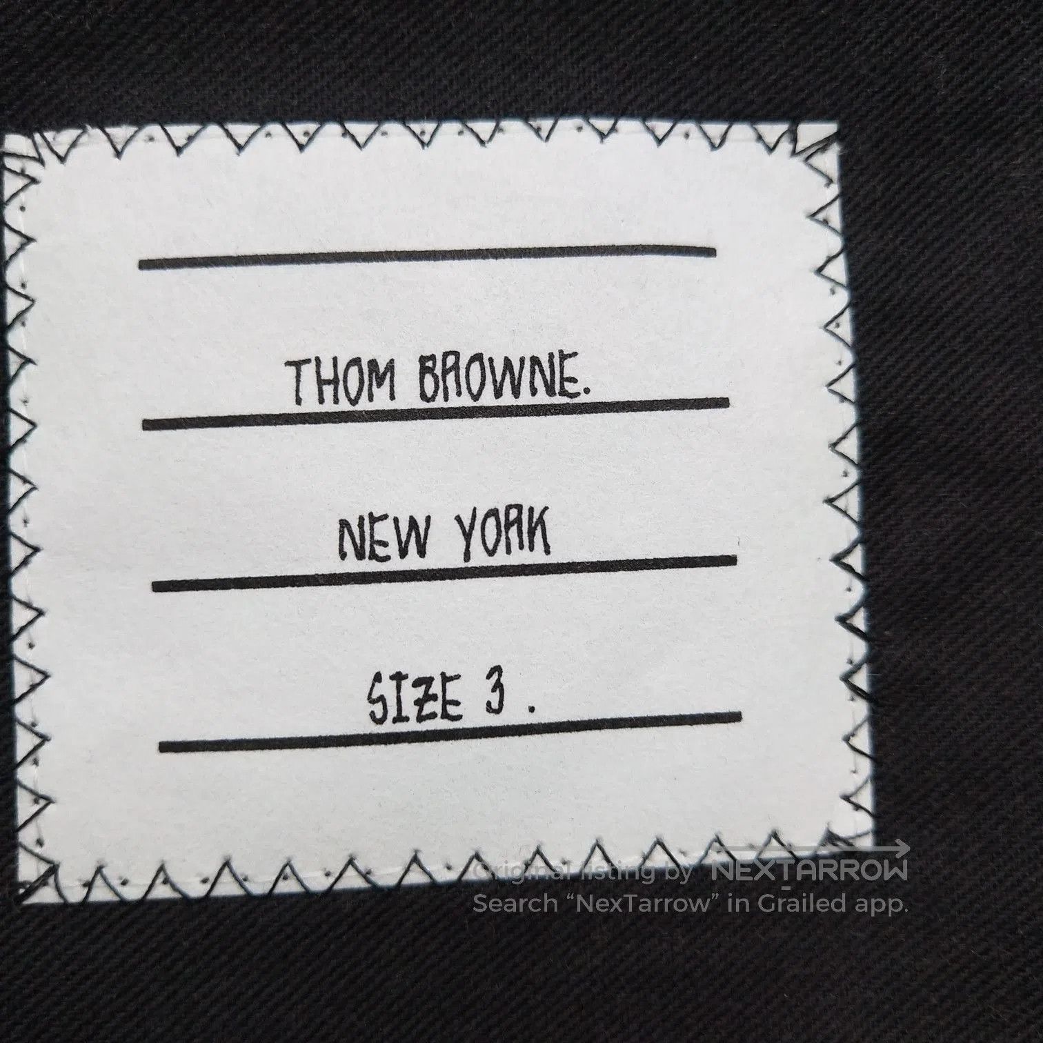 Thom Browne Thom Browne Black L/3 Pants. Size US 32 / EU 48 - 6 Thumbnail