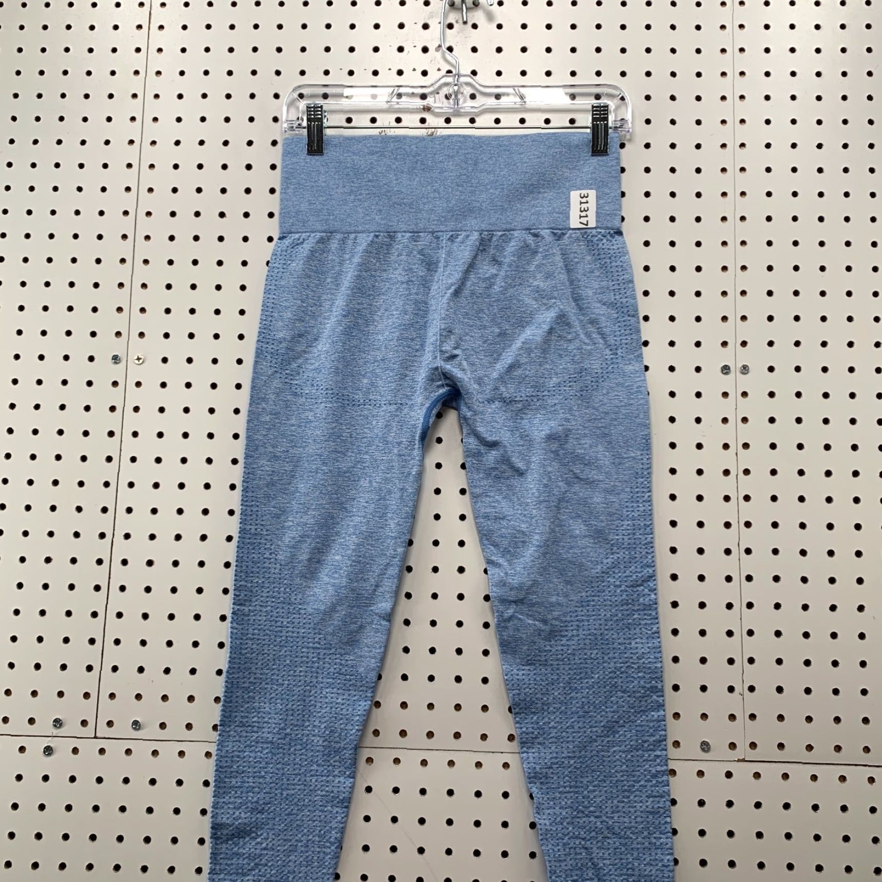 Fabletics Fabletics Yoga Leggings Pants Womens Large Sky Blue Cropped Activewear 27in Inseam Size 36" / US 14 / IT 50 - 2 Thumbnail