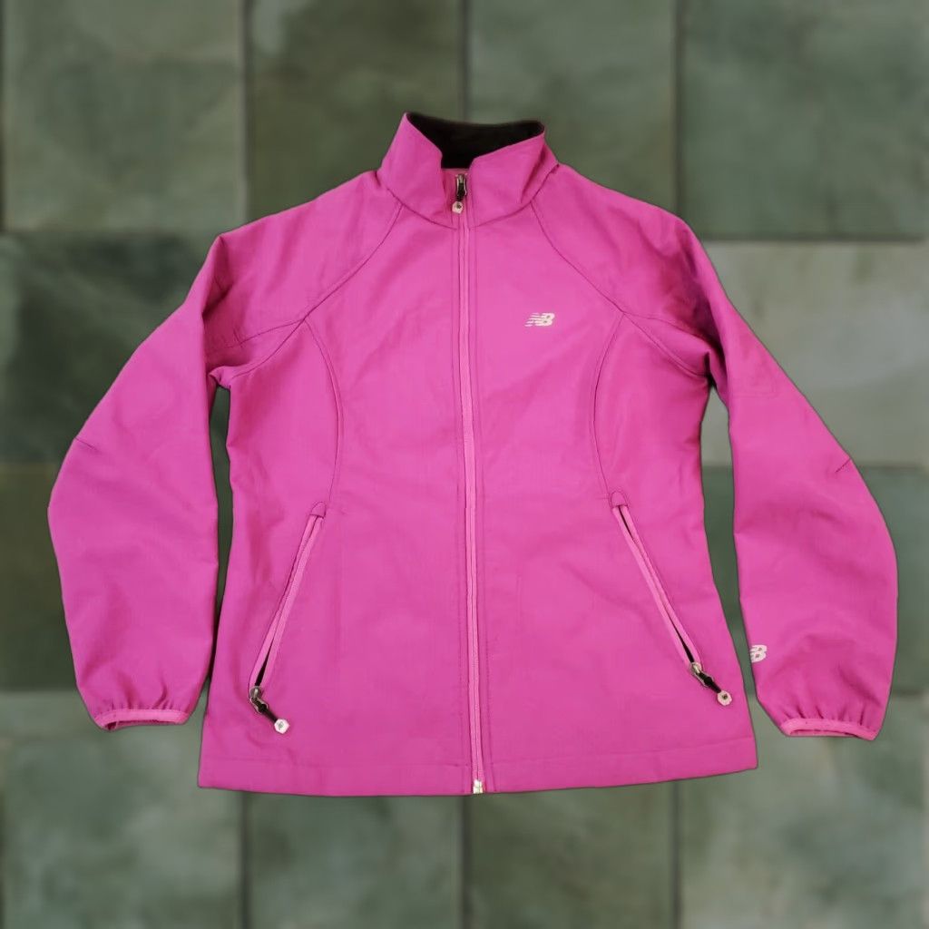 New Balance New Balance Windbreaker Jacket Womens M Purple Full Zip Mock Neck Everyday Casual 90s? Size M / US 6-8 / IT 42-44 - 1 Thumbnail