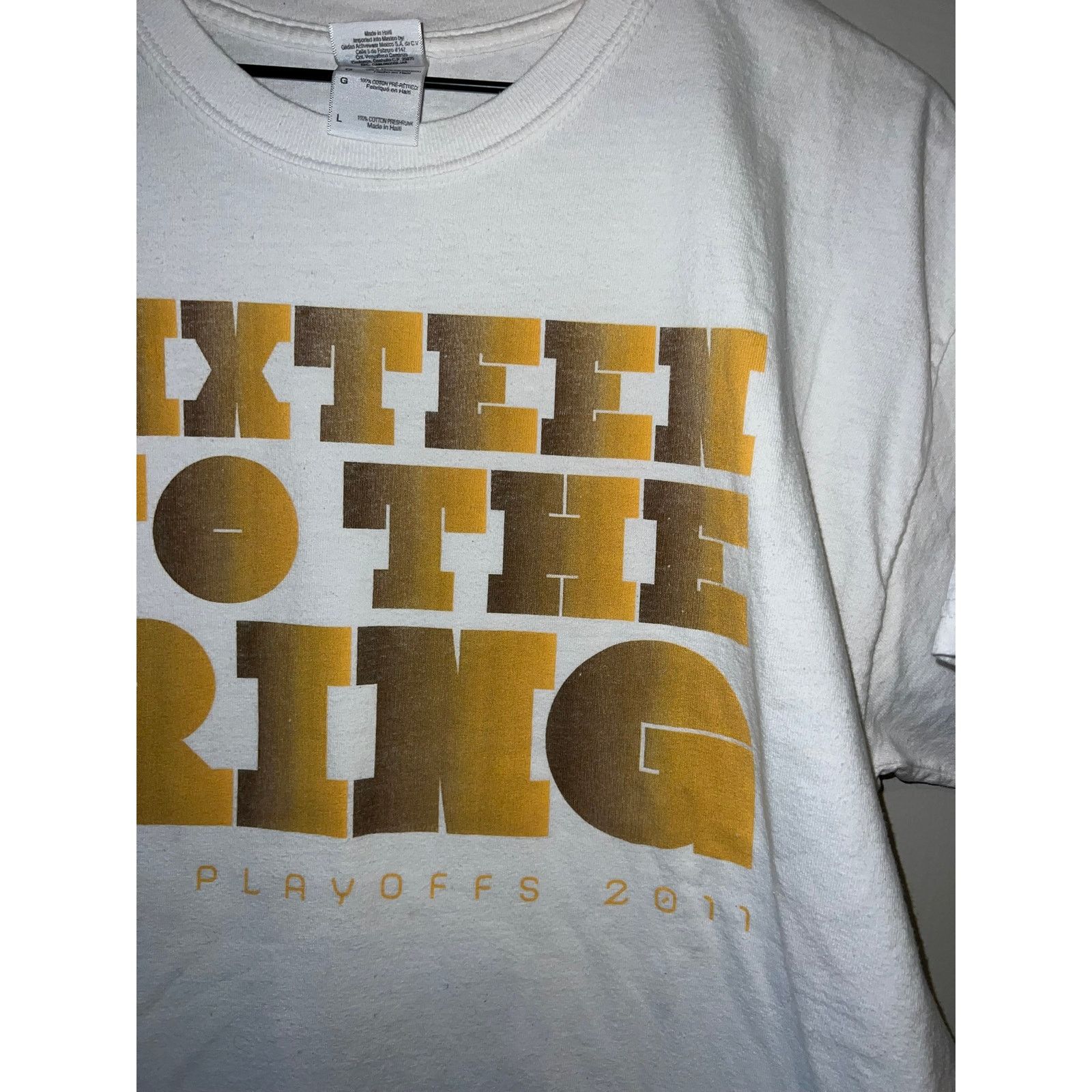 Gildan NBA Playoffs Shirt Basketball Sixteen to Ring Tee Mavs Large Size US L / EU 52-54 / 3 - 3 Thumbnail