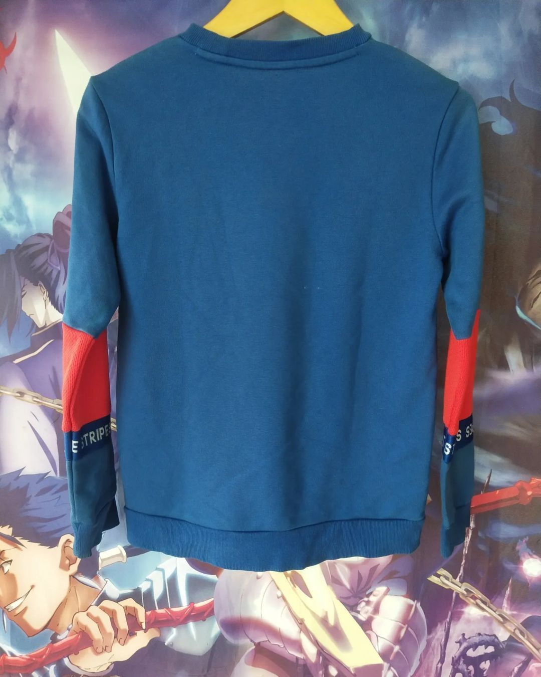 Adidas Adidas Striped Red and Blue Woman Crewneck Size S / US 4 / IT 40 - 3 Thumbnail